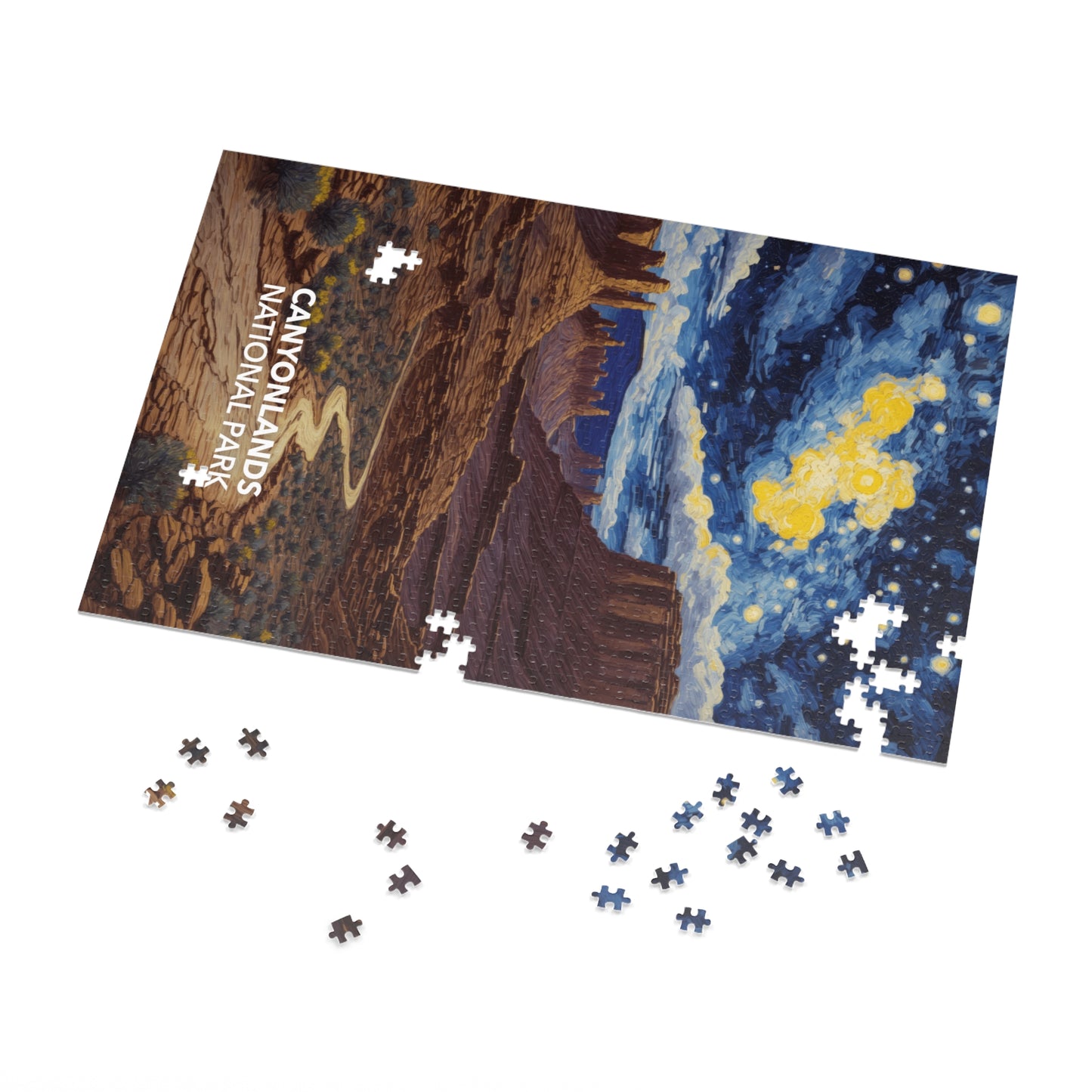 Canyonlands National Park Jigsaw Puzzle - The Starry Night