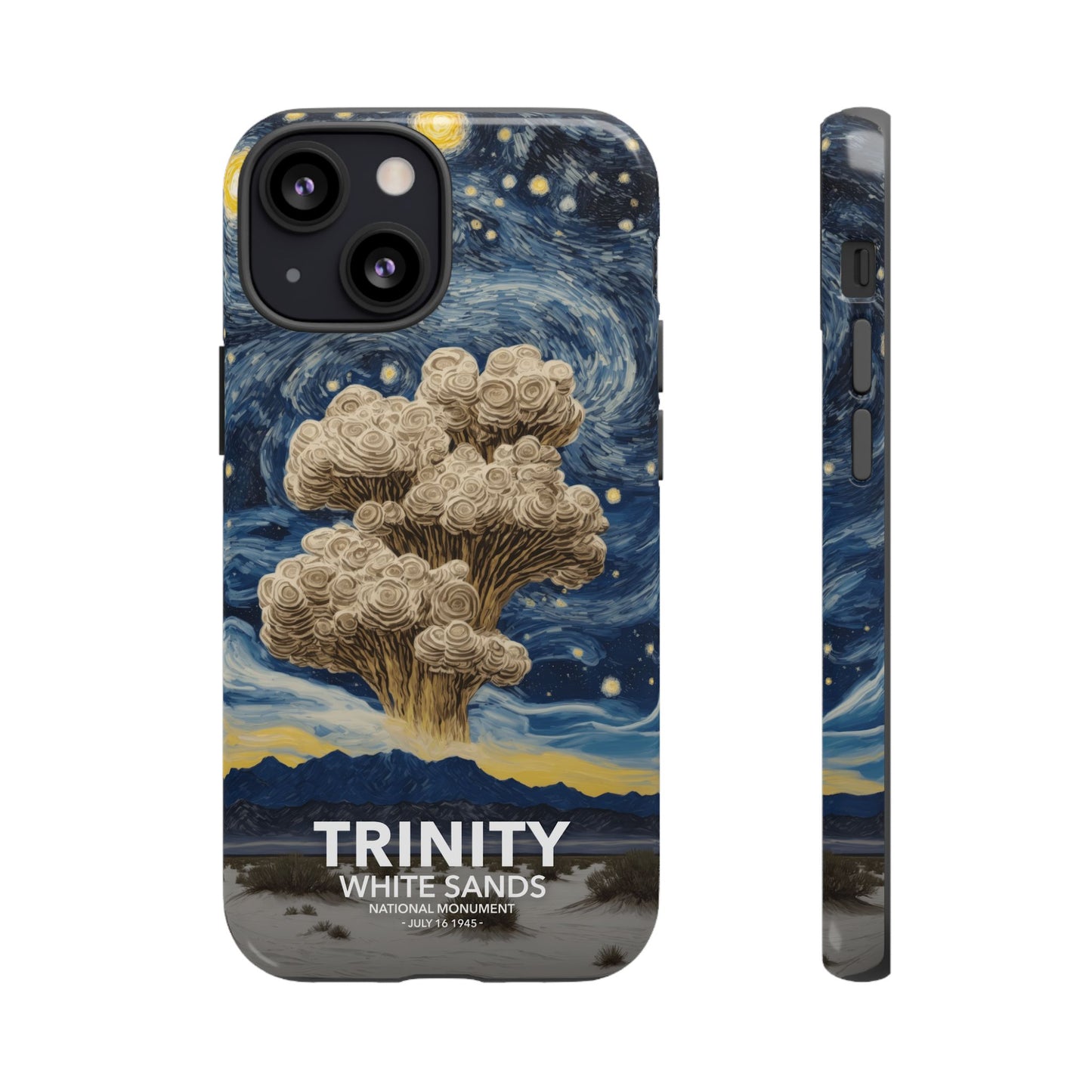 White Sands National Park Phone Case - Starry Night Trinity Test