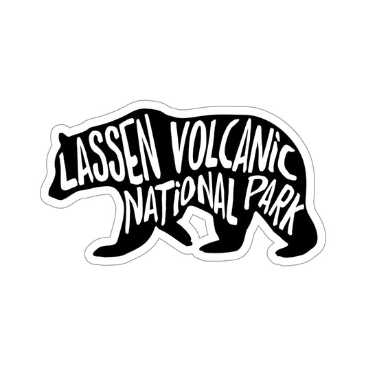 Lassen Volcanic National Park Sticker - Moose