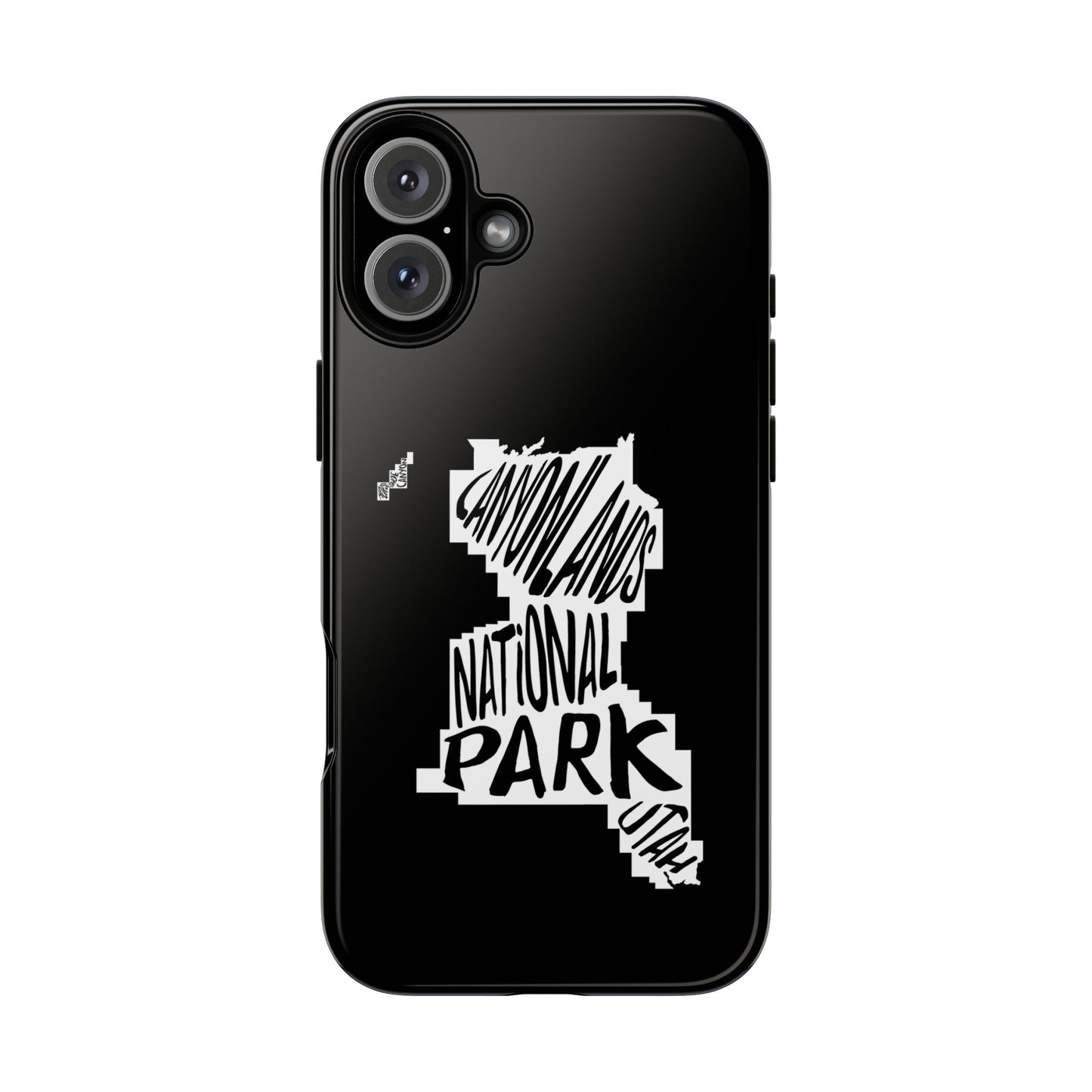 Canyonlands National Park Phone Case - Map Design