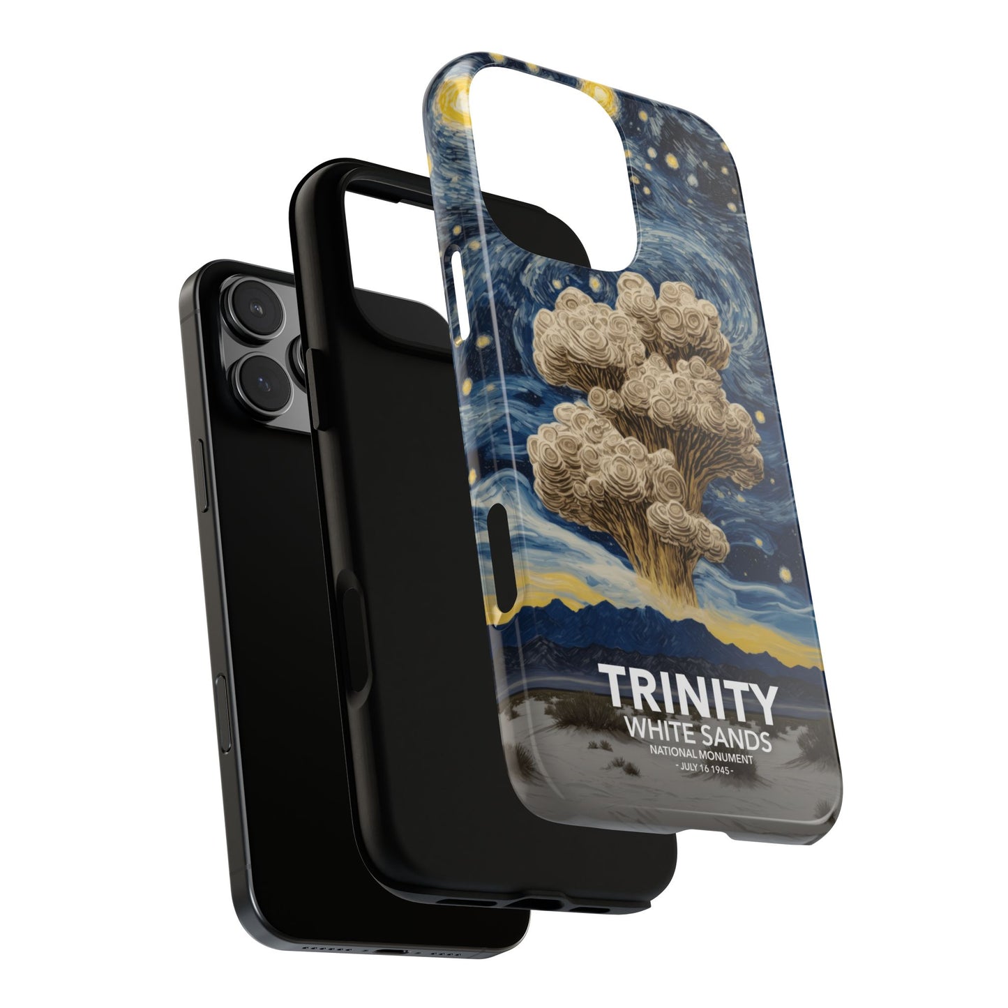 White Sands National Park Phone Case - Starry Night Trinity Test