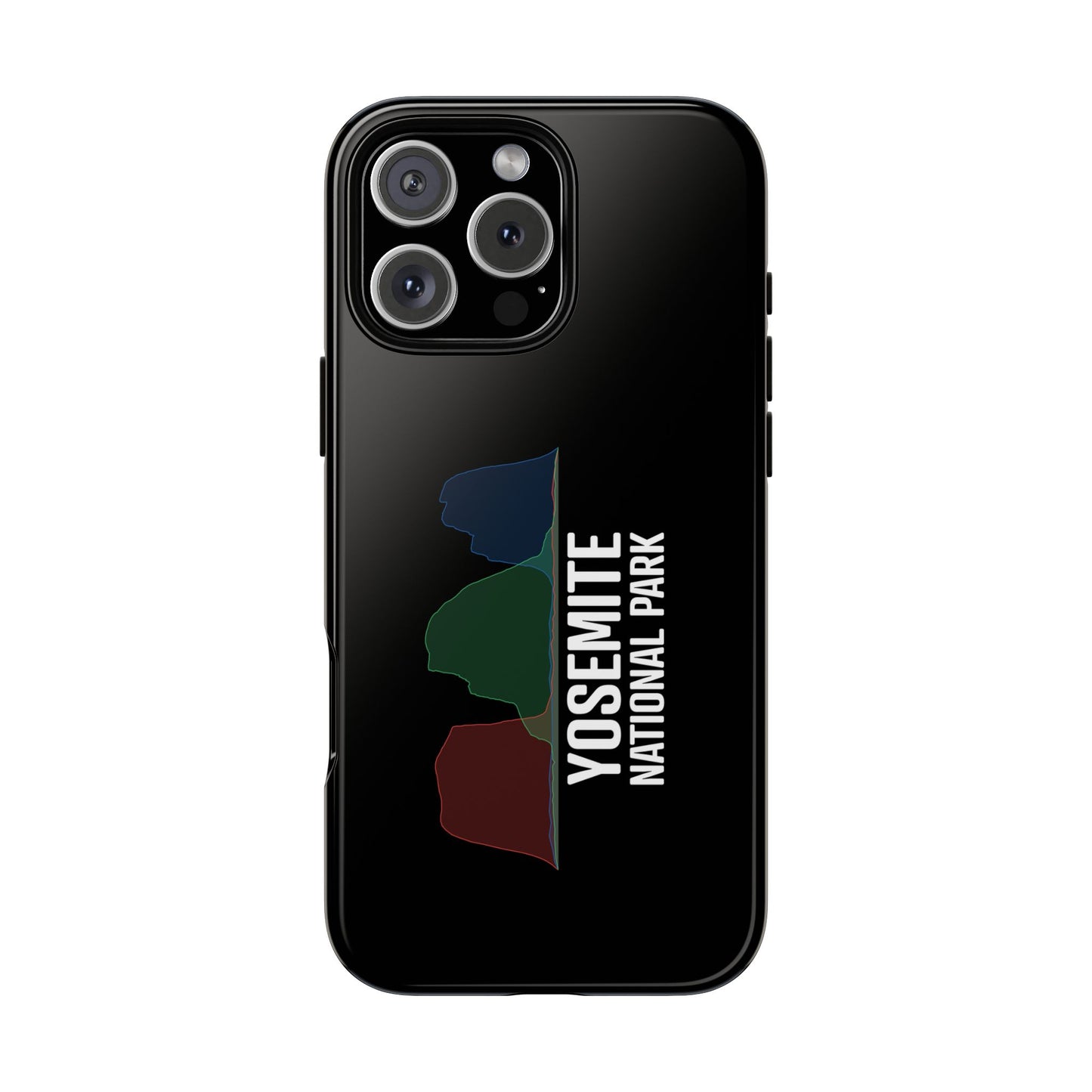 Yosemite National Park Phone Case - Histogram Design