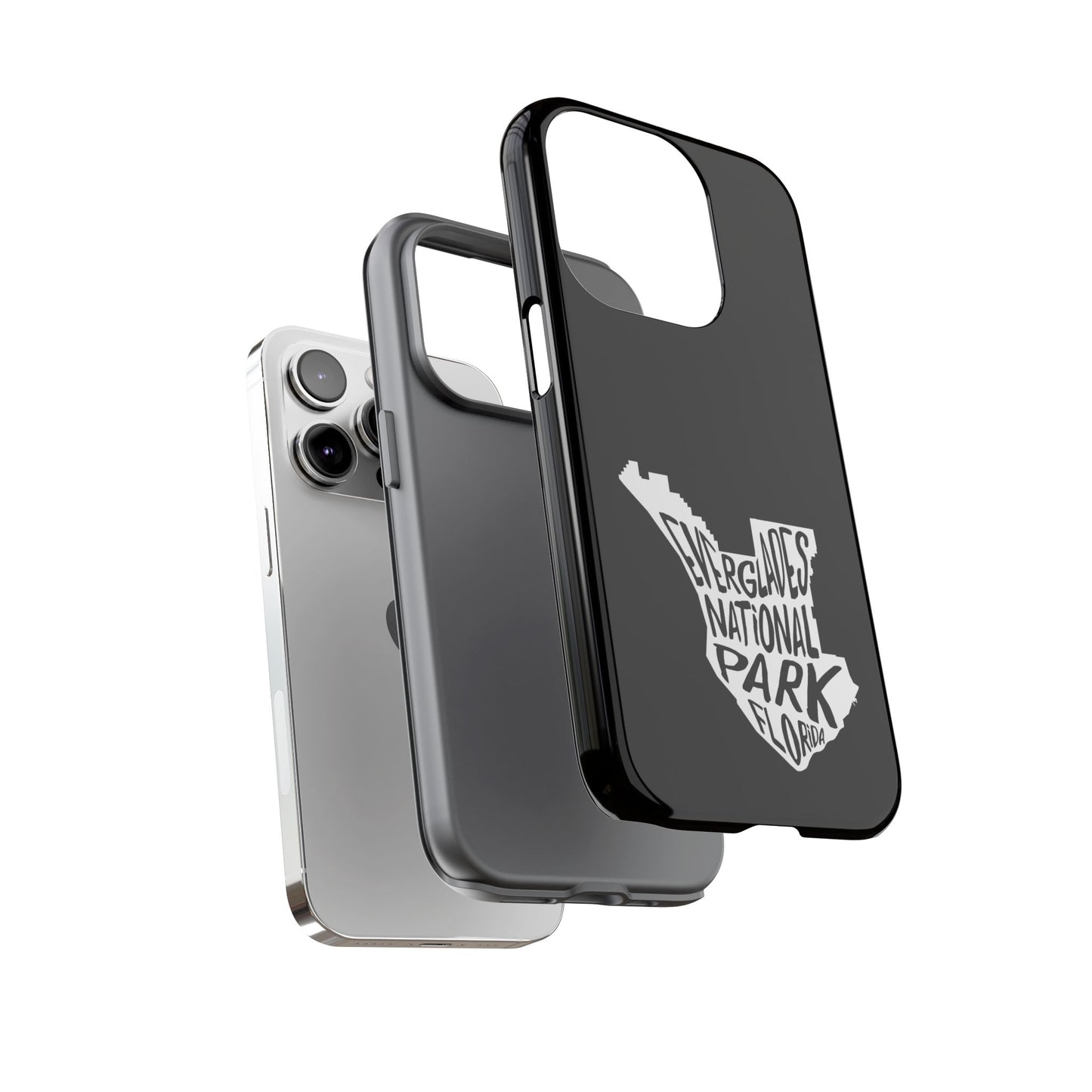 Everglades National Park Phone Case - Map Design