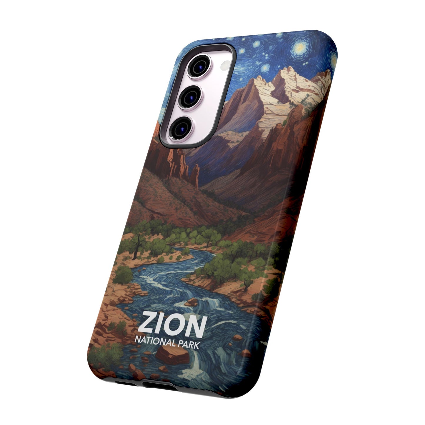 Zion National Park Phone Case - Starry Night