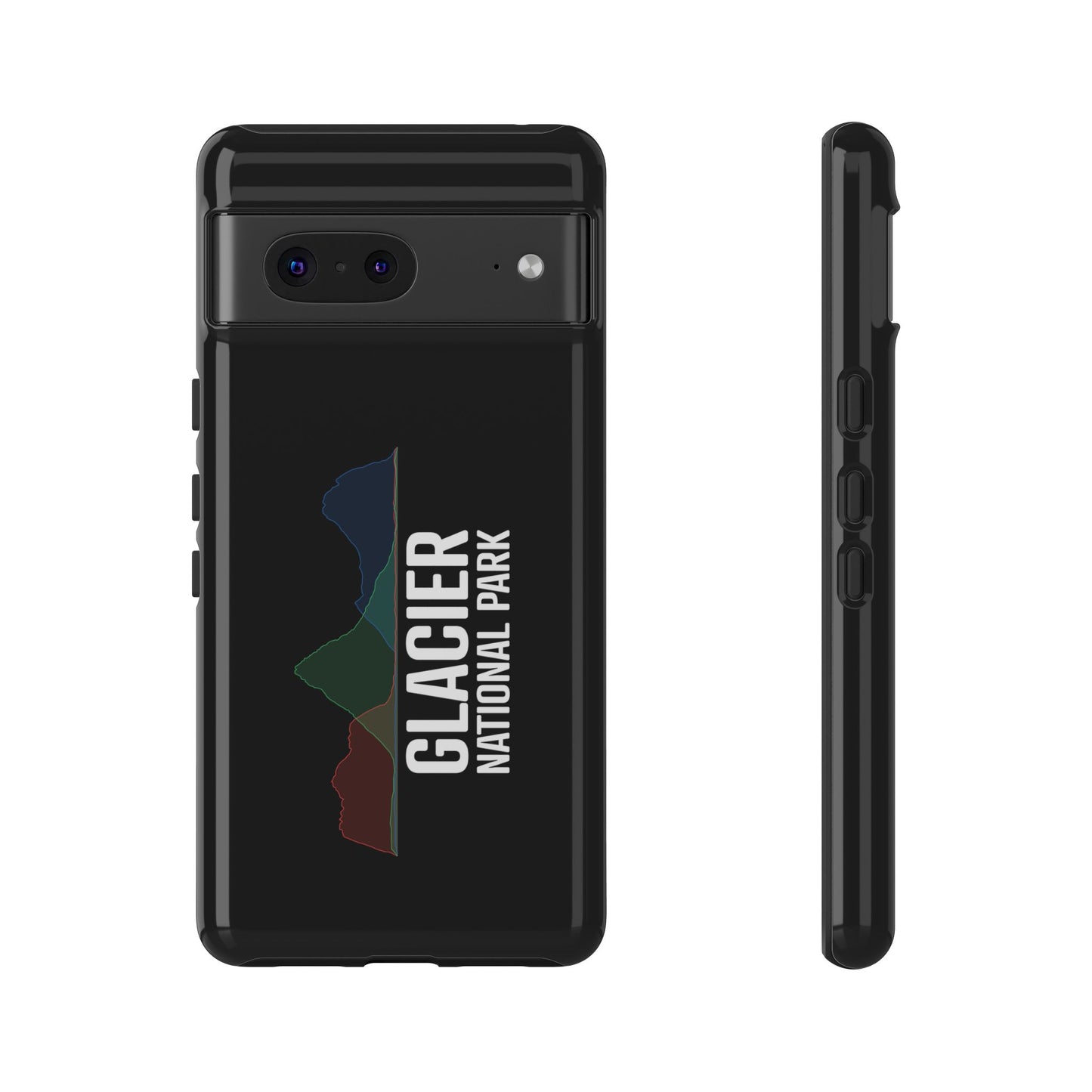 Glacier National Park Phone Case - Histogram Design