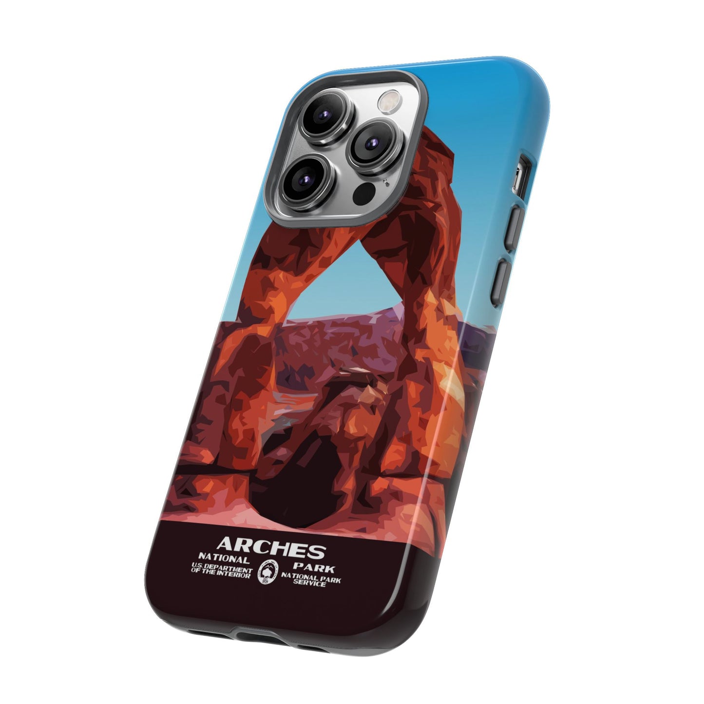 Arches National Park Phone Case - WPA Style