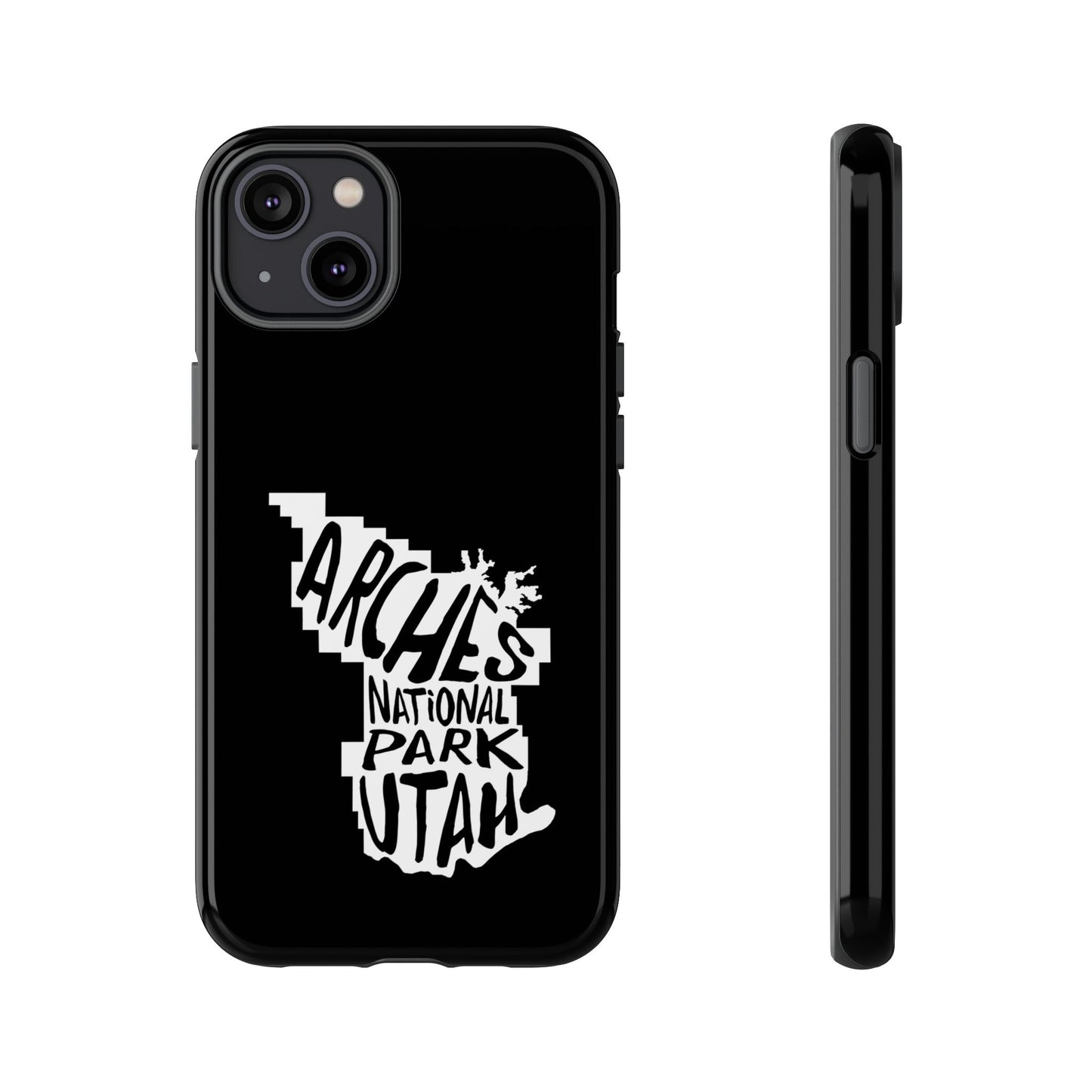 Arches National Park iPhone Case - Map Design