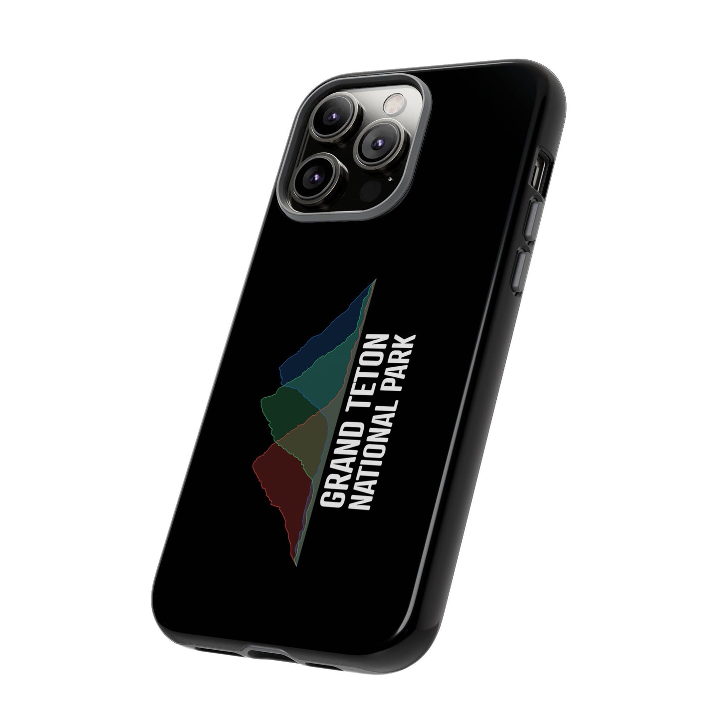 Grand Teton National Park Phone Case - Histogram Design