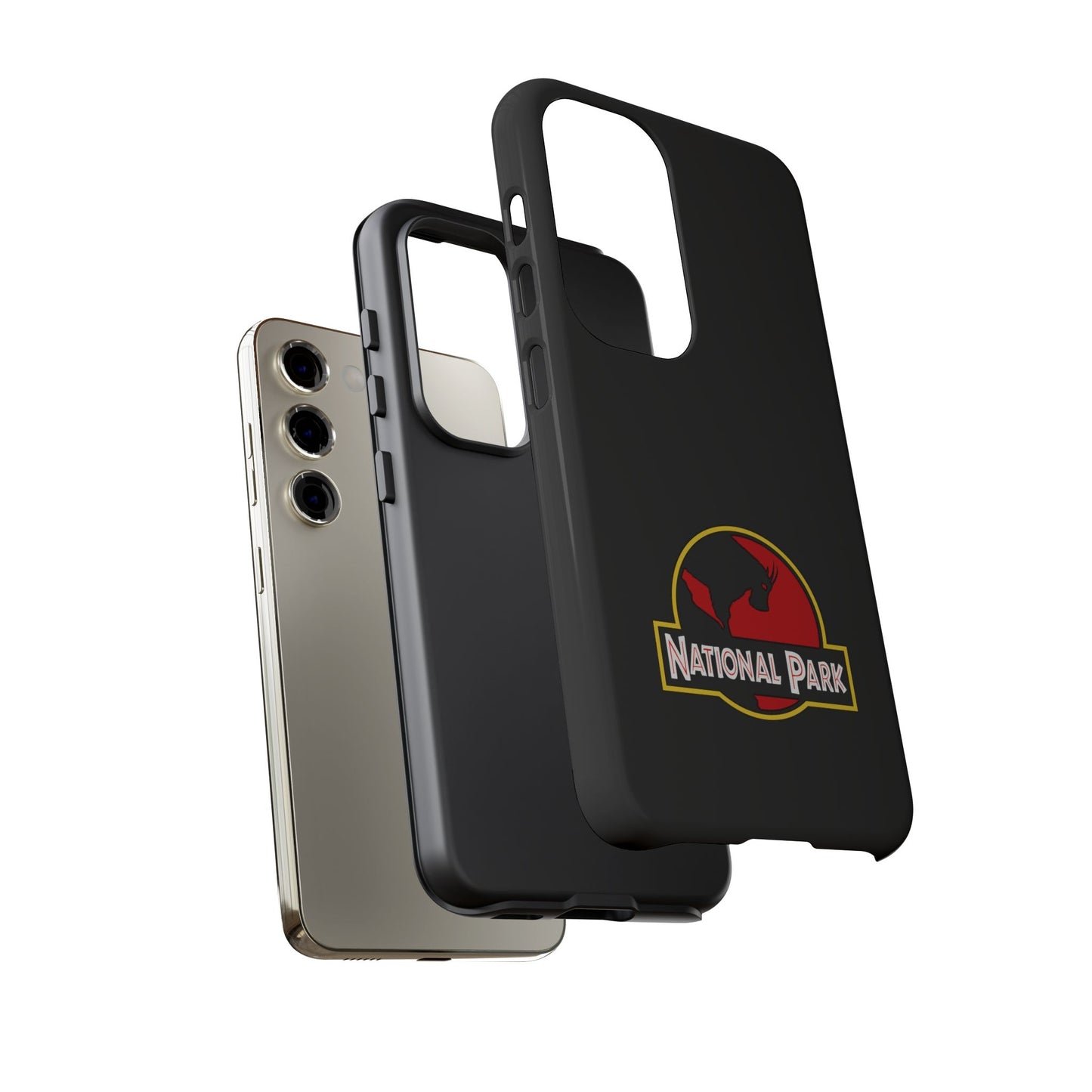 Mountain Goat National Park Phone Case - Parody Logo