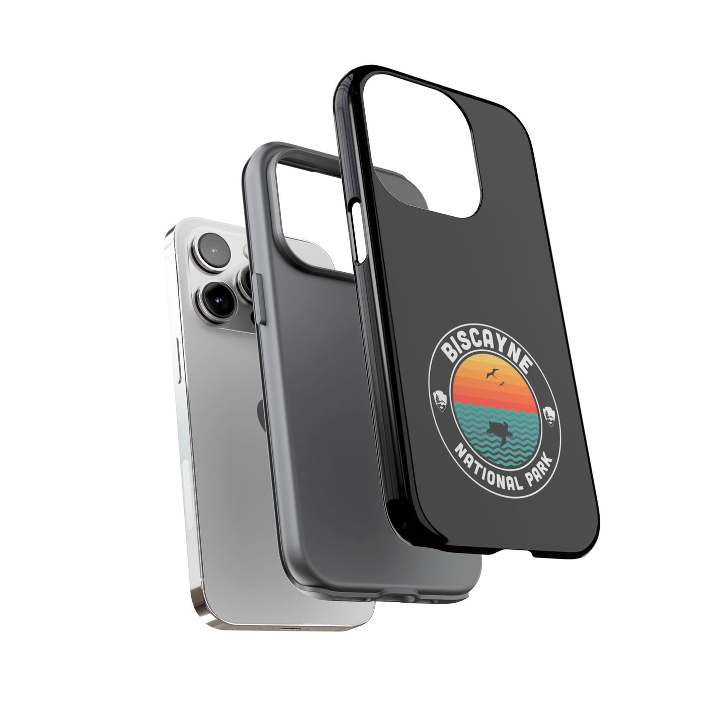 Biscayne National Park Phone Case - Round Emblem Design