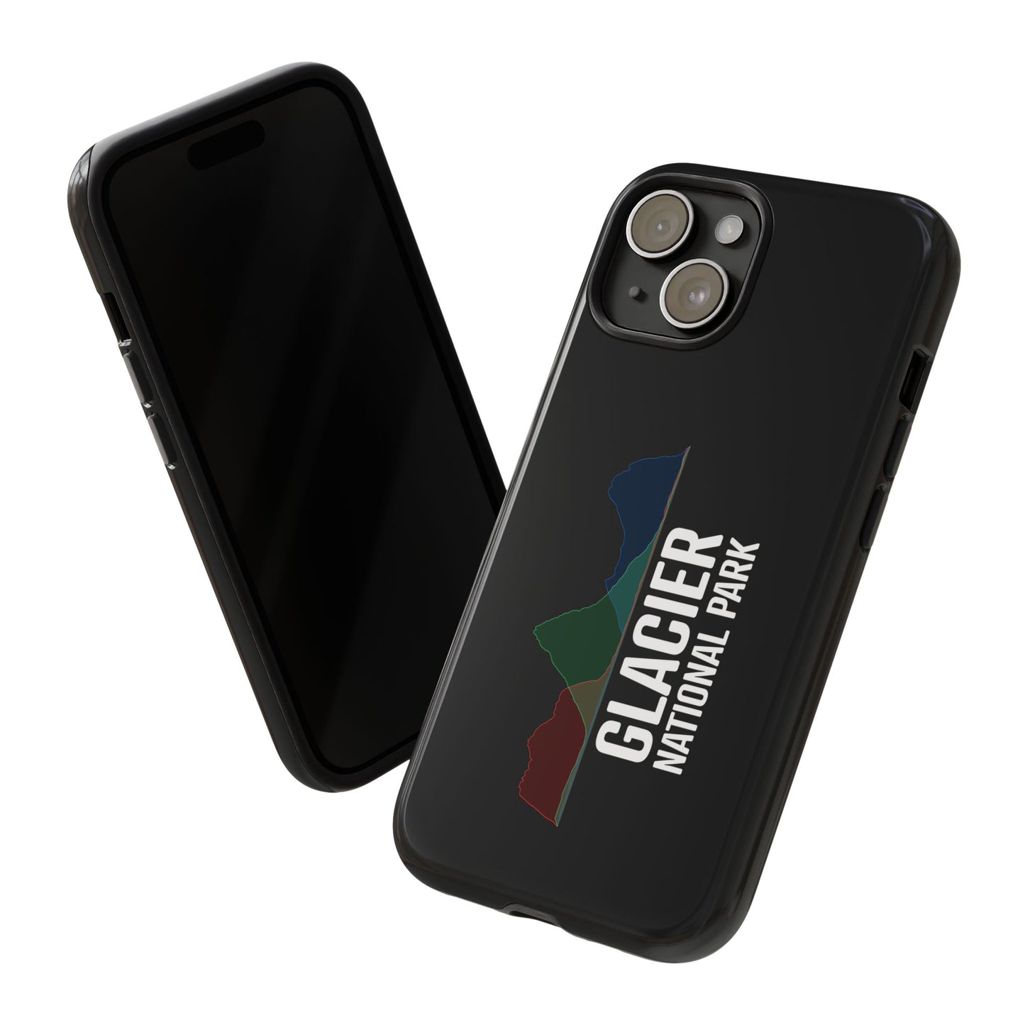 Glacier National Park Phone Case - Histogram Design