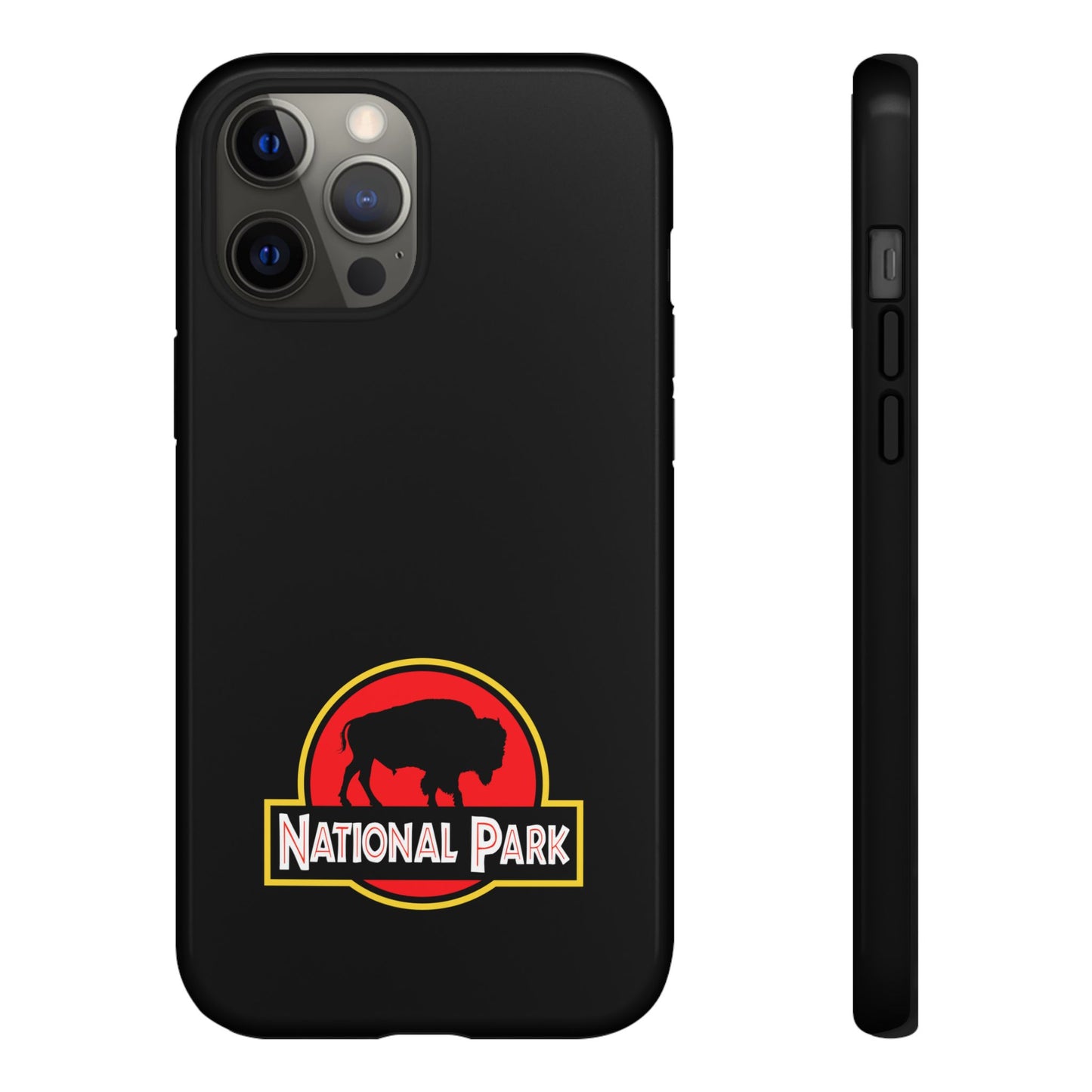 Bison National Park Phone Case - Parody Logo