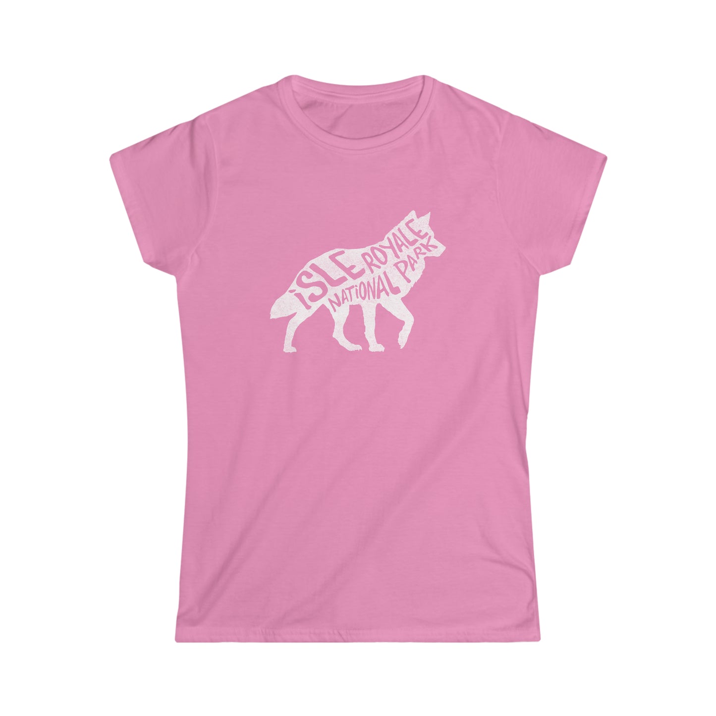 Isle Royale National Park Women's T-Shirt - Wolf