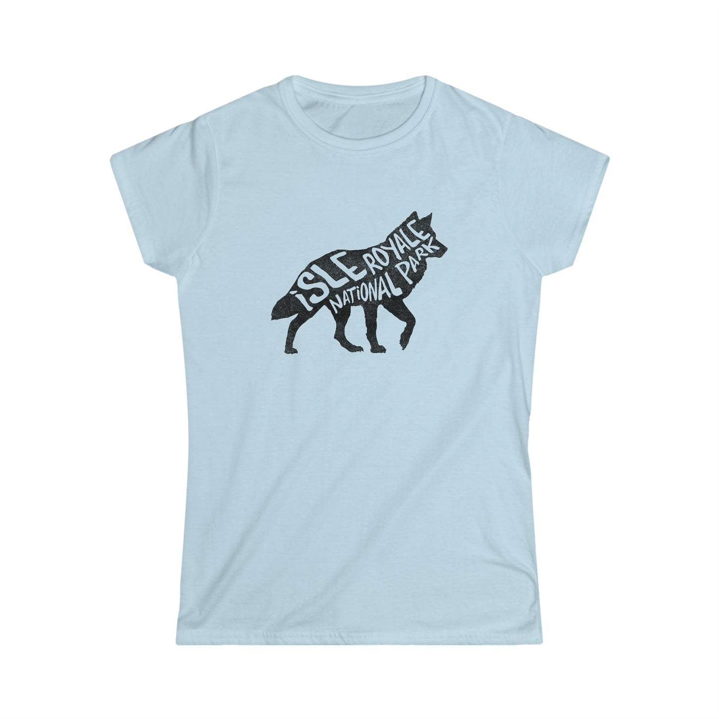 Isle Royale National Park Women's T-Shirt - Wolf