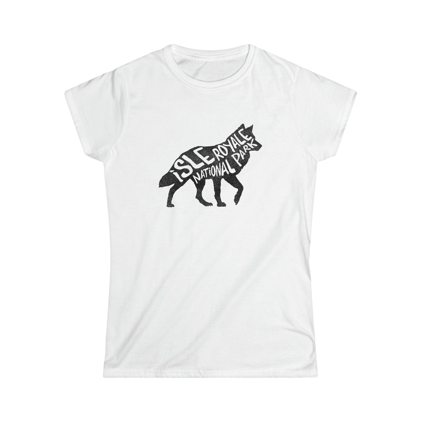 Isle Royale National Park Women's T-Shirt - Wolf