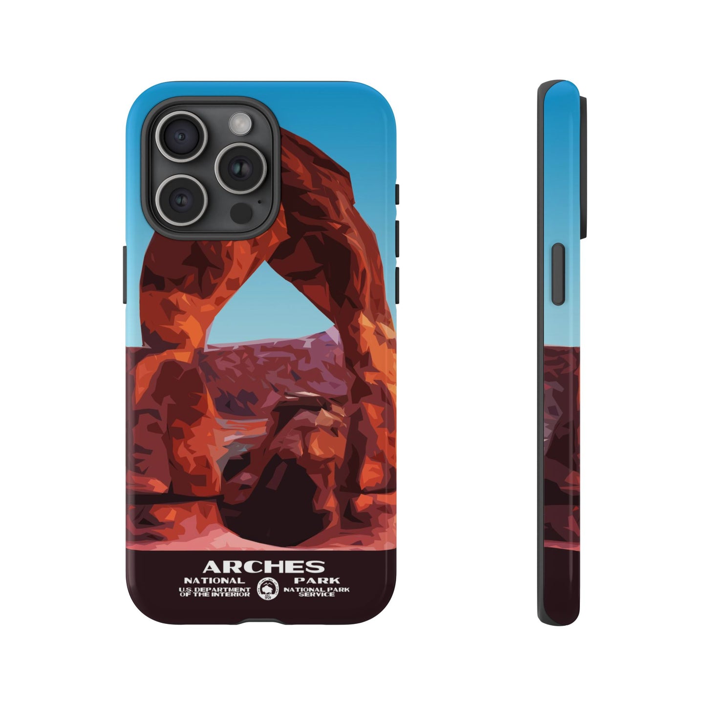 Arches National Park Phone Case - WPA Style