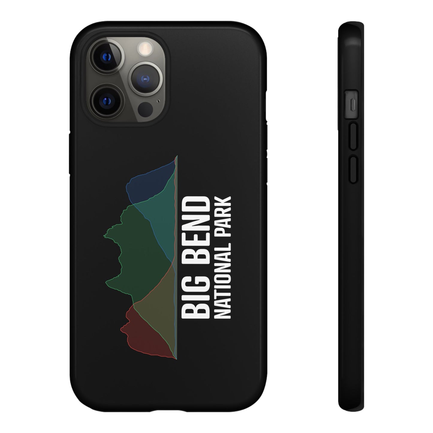 Big Bend National Park Phone Case - Histogram Design
