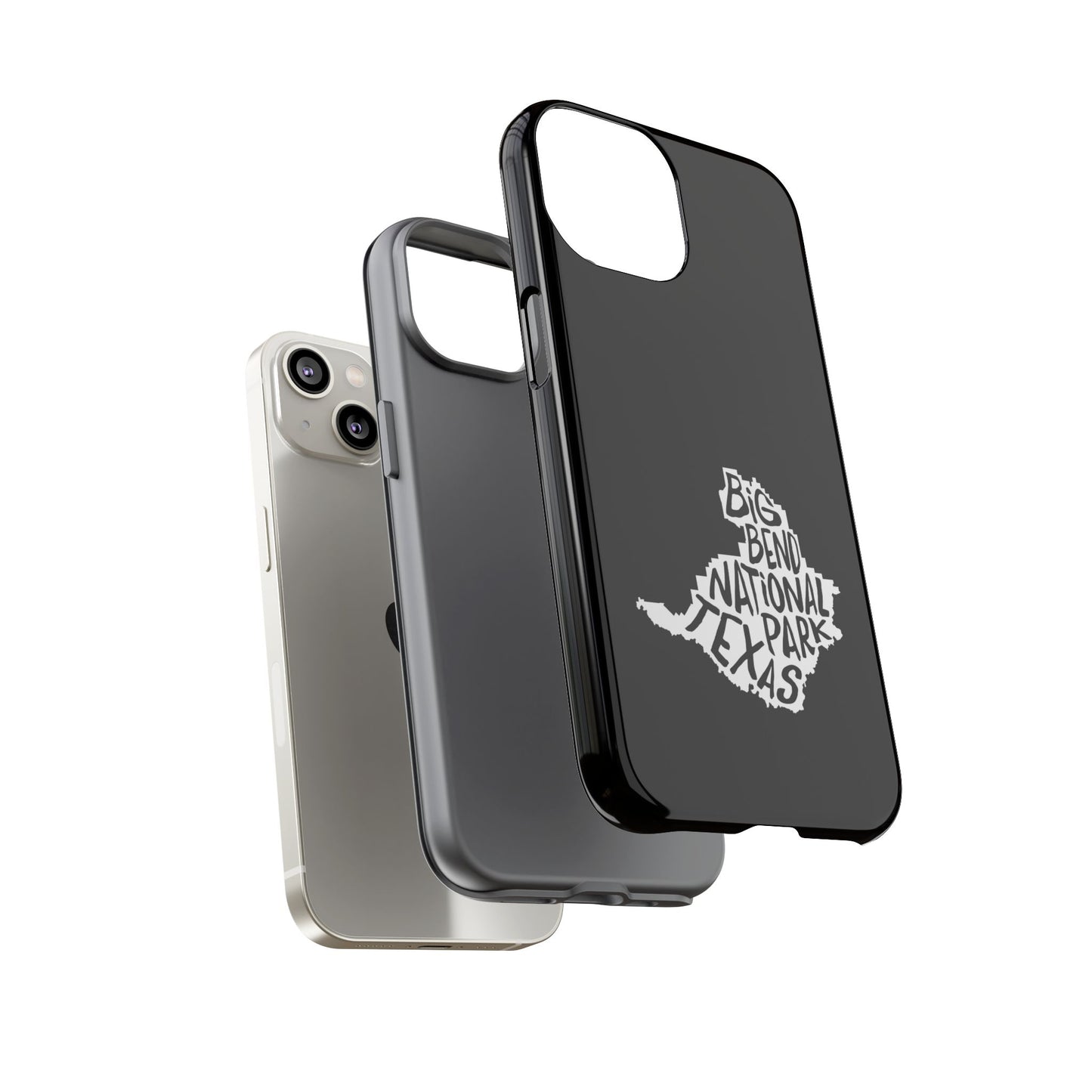 Big Bend National Park Phone Case - Map Design