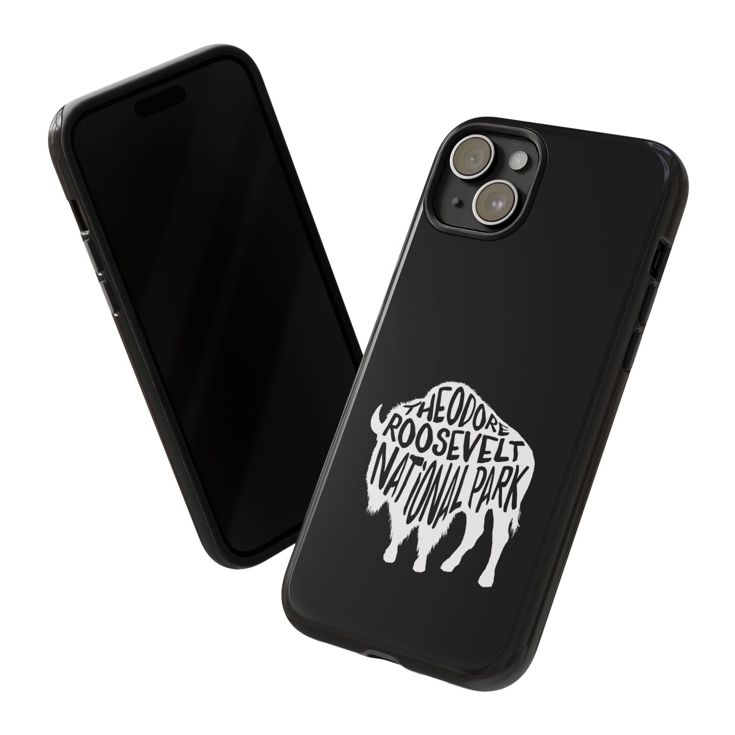 Theodore Roosevelt National Park Phone Case - Bison Design