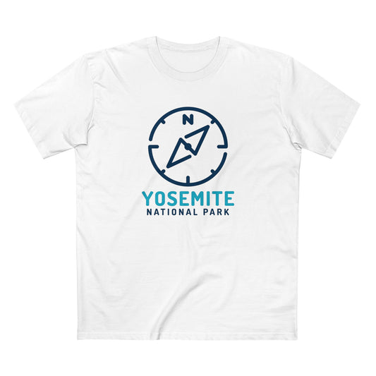 Yosemite National Park T-Shirt Compass Design