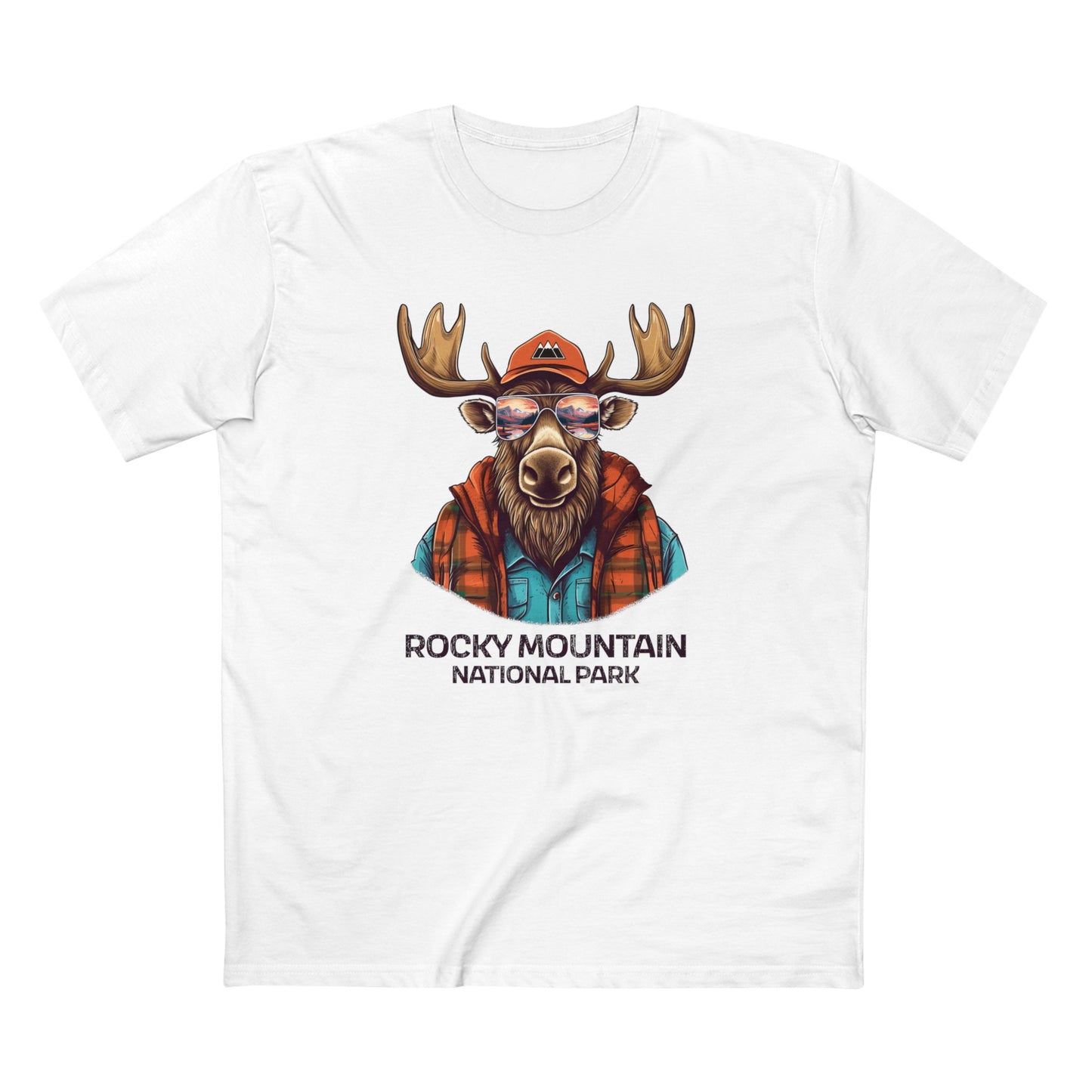 Rocky Mountain National Park T-Shirt - Cool Moose