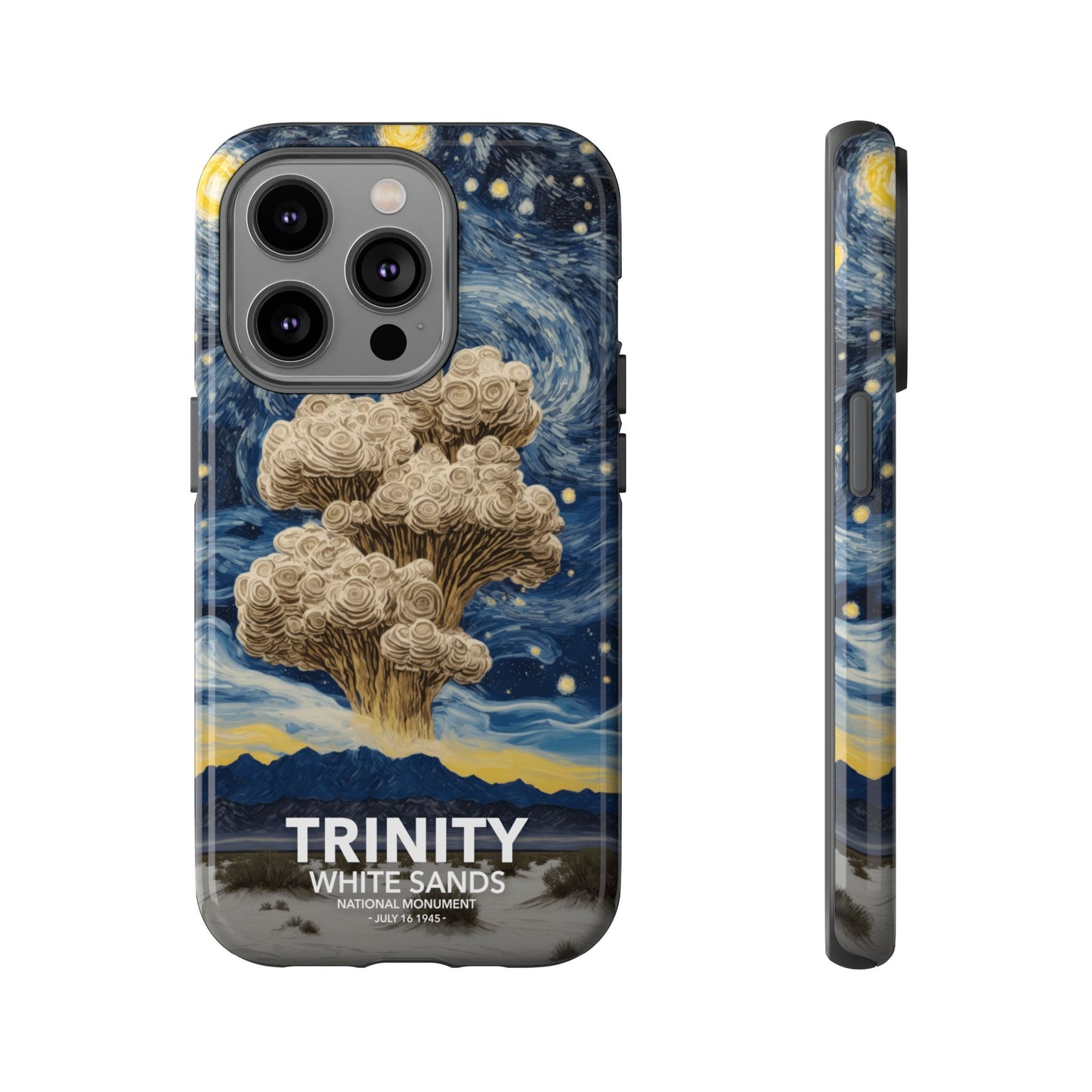 White Sands National Park Phone Case - Starry Night Trinity Test