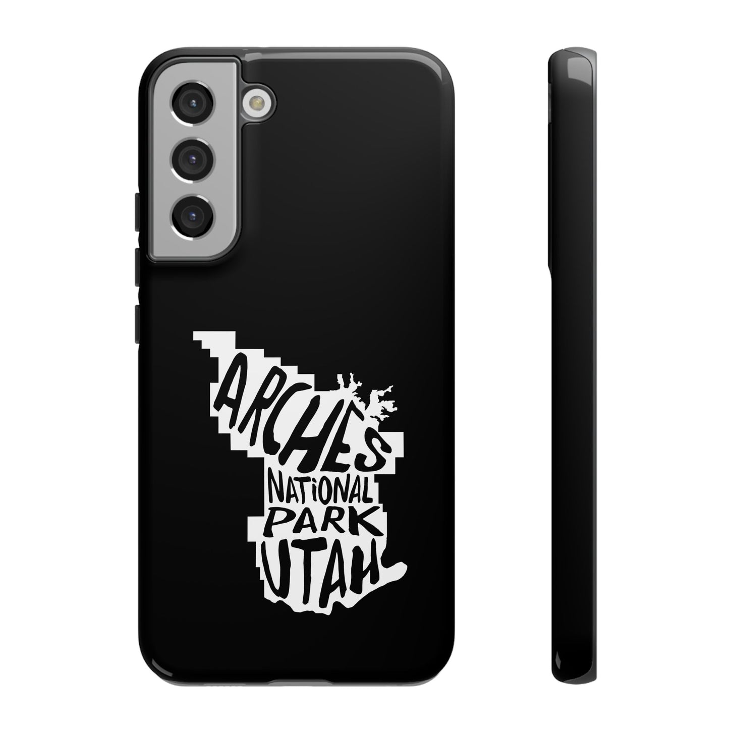 Arches National Park iPhone Case - Map Design