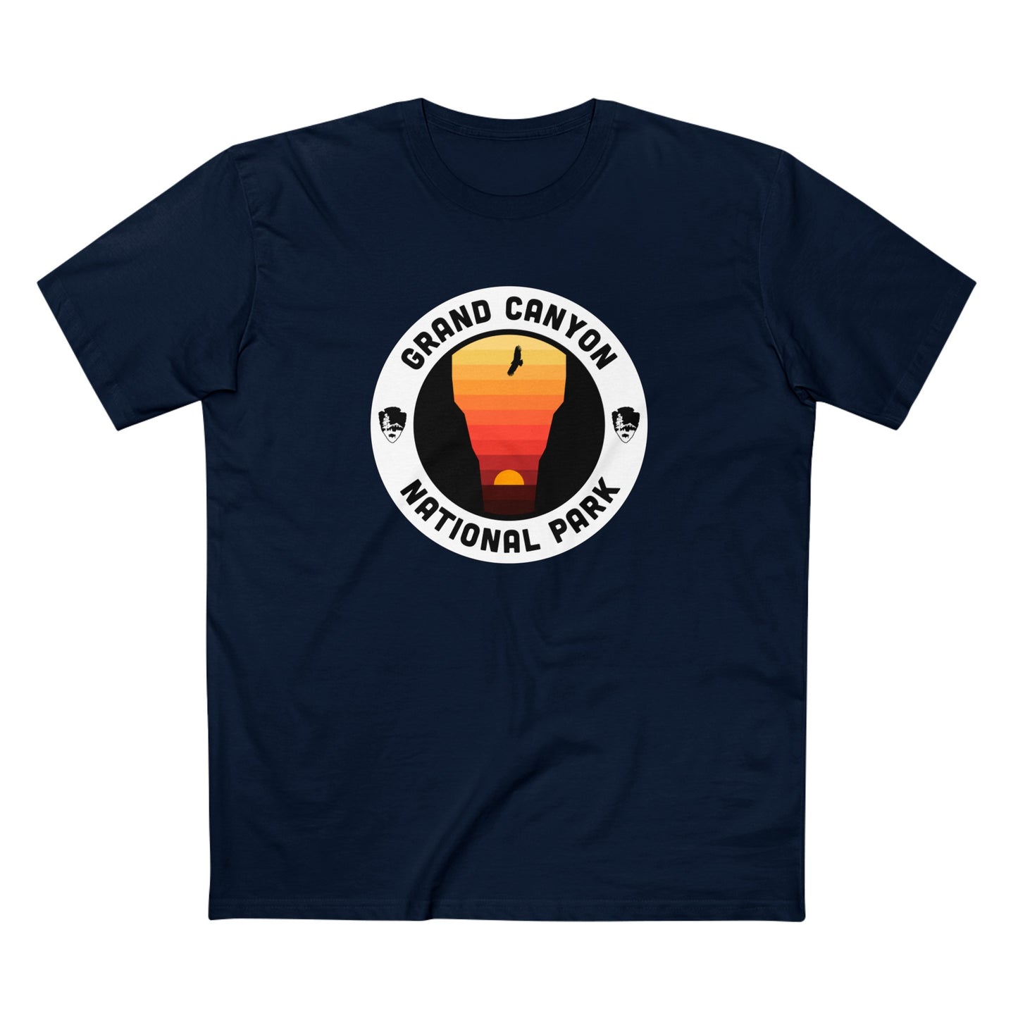 Grand Canyon National Park T-Shirt - Round Badge Design