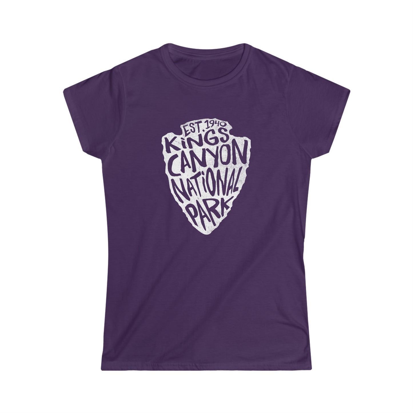 Kings Canyon National Park Women's T-Shirt - Arrowhead Design