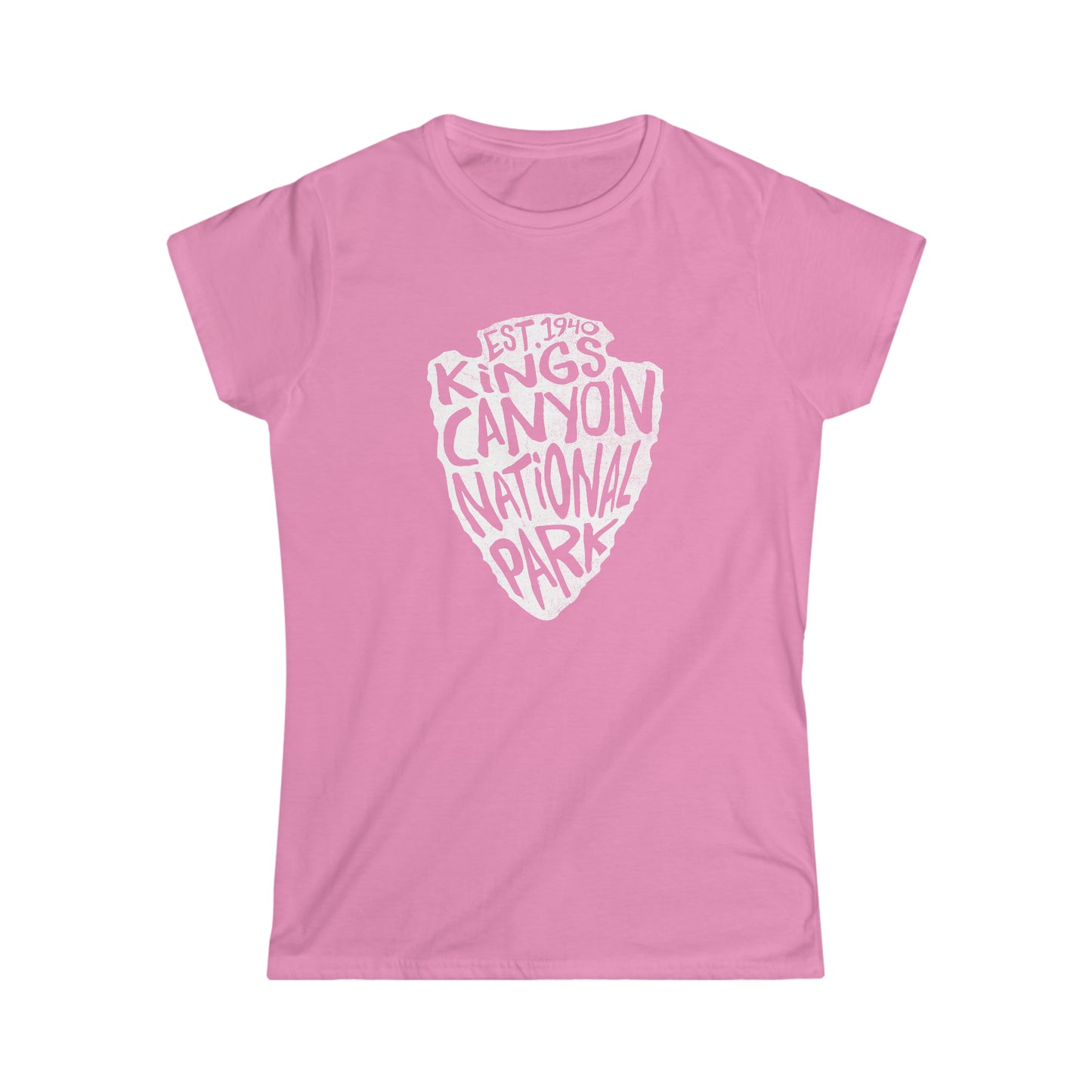 Kings Canyon National Park Women's T-Shirt - Arrowhead Design