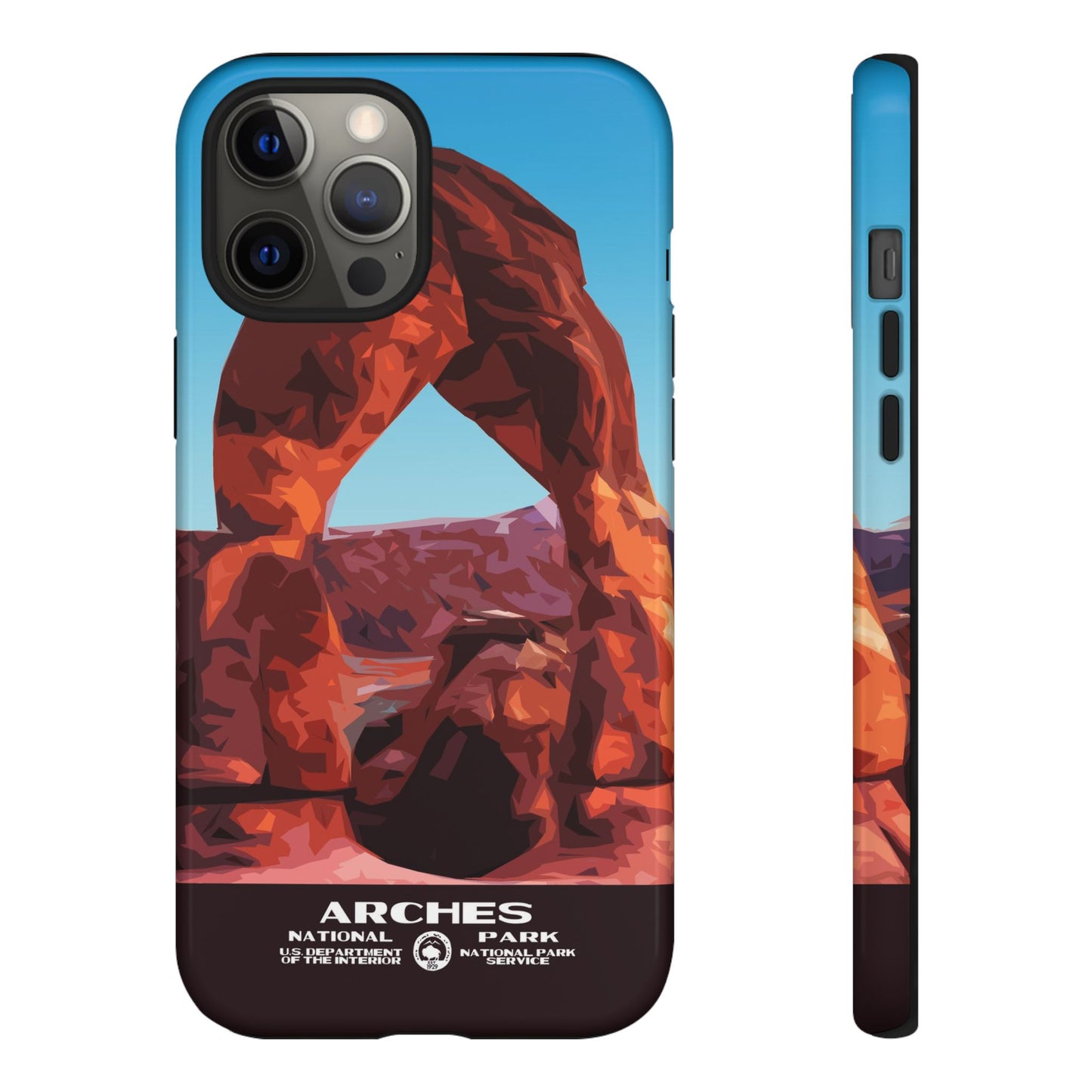 Arches National Park Phone Case - WPA Style