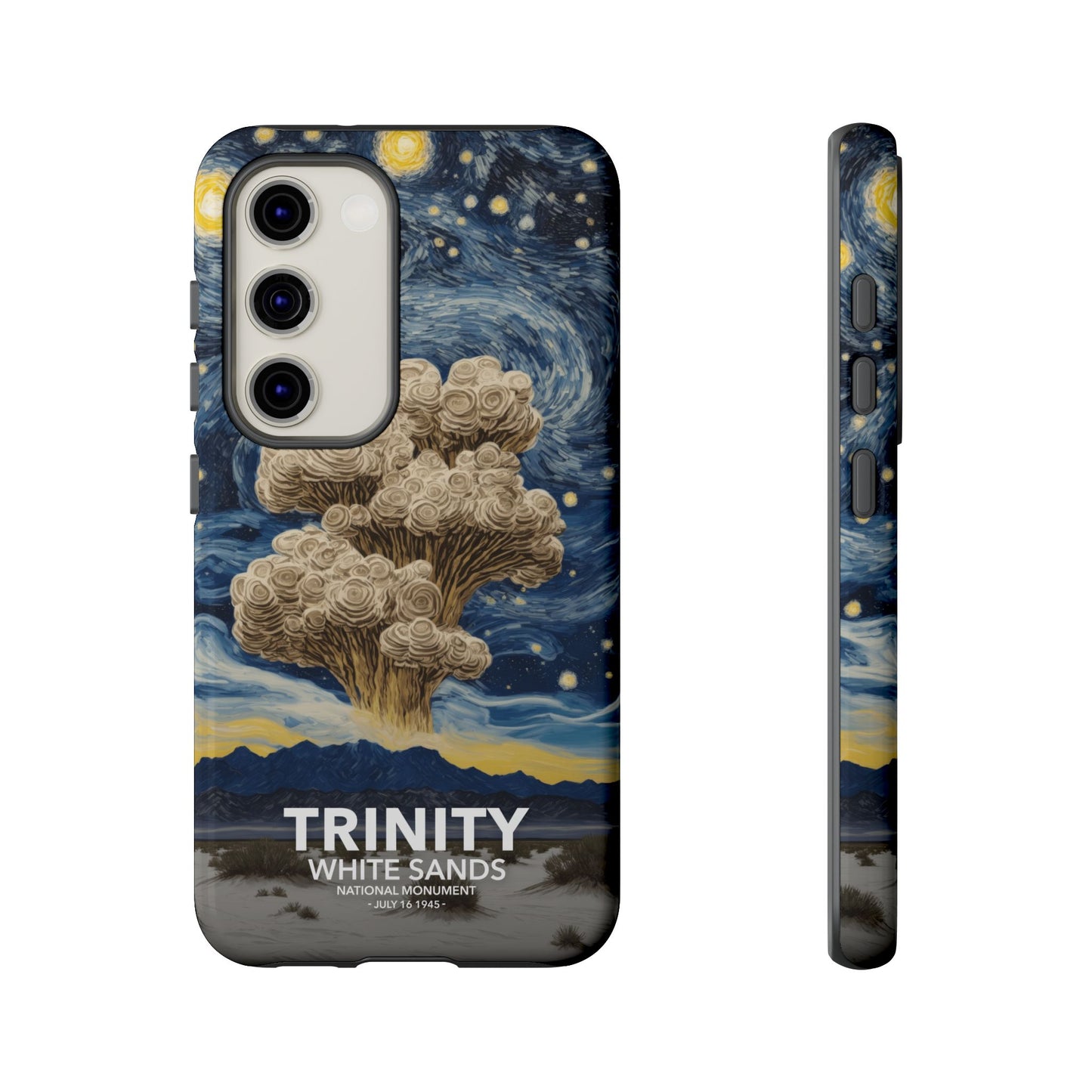 White Sands National Park Phone Case - Starry Night Trinity Test
