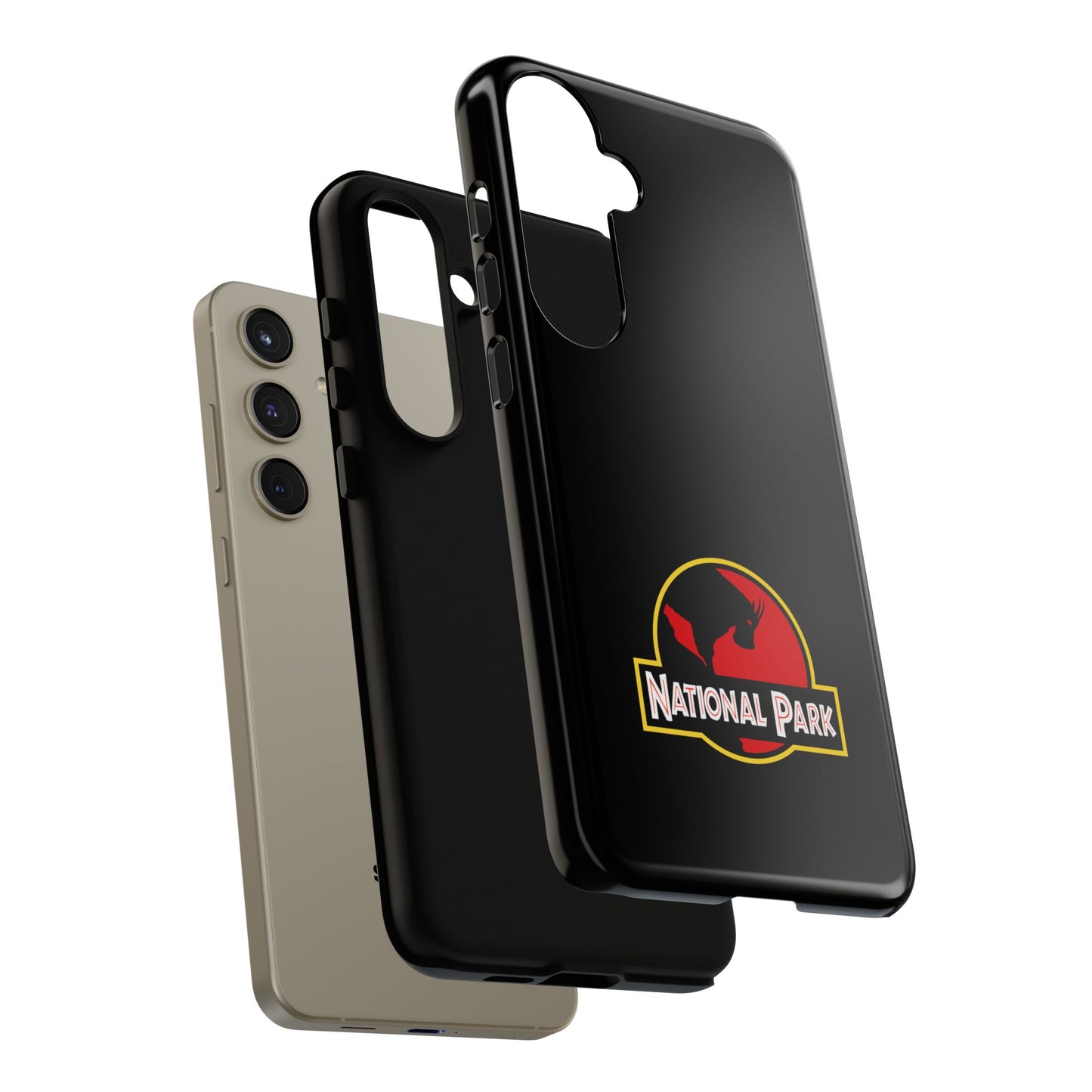 Mountain Goat National Park Phone Case - Parody Logo