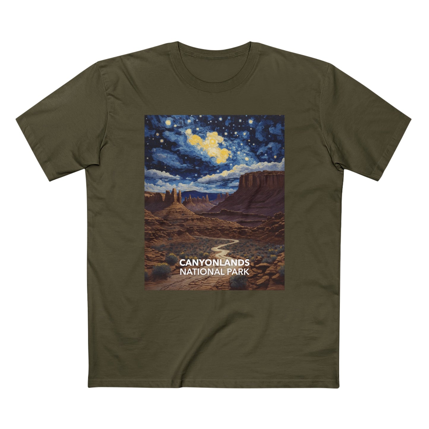 Canyonlands National Park T-Shirt - The Starry Night