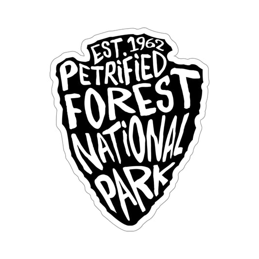 Petrified Forest National Park Sticker - Arrow Head Design