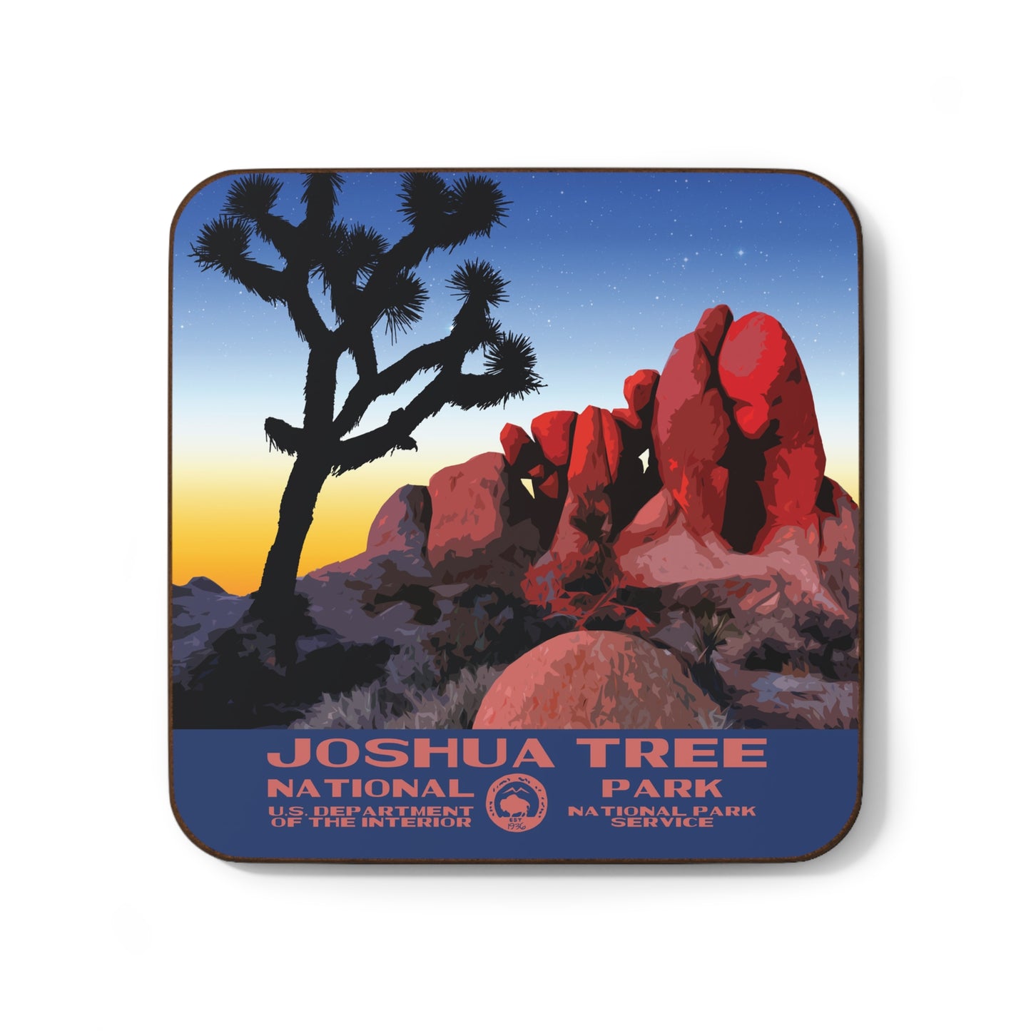 Joshua Tree National Park Coaster - Skull Rock