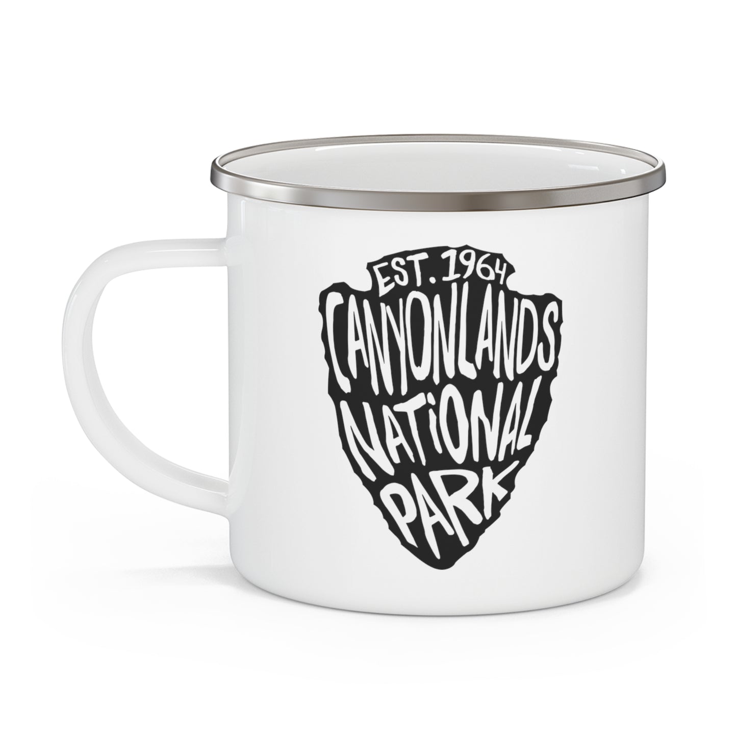 Canyonlands National Park Enamel Camping Mug - Arrowhead