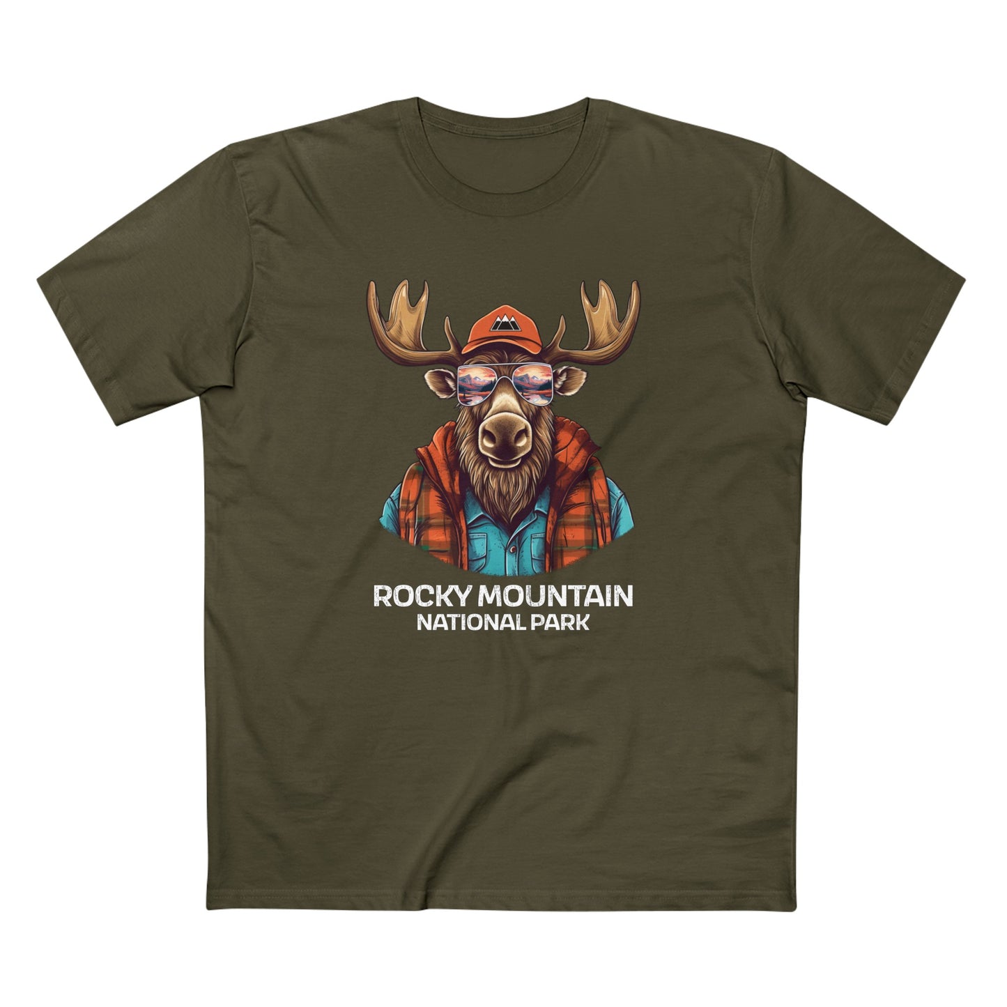 Rocky Mountain National Park T-Shirt - Cool Moose