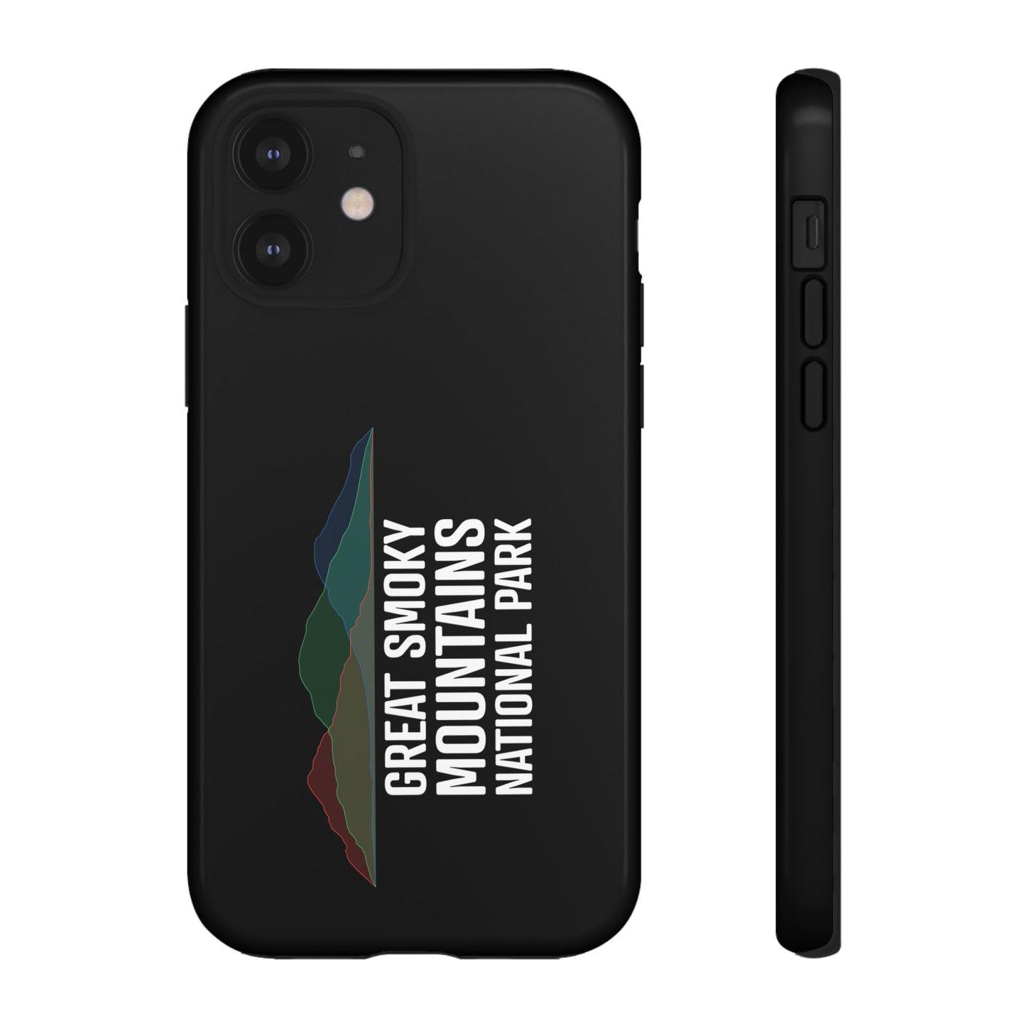 Great Smoky Mountains National Park Phone Case - Histogram Design
