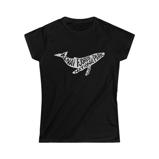 Kenai Fjords National Park Women's T-Shirt - Humpback Whale