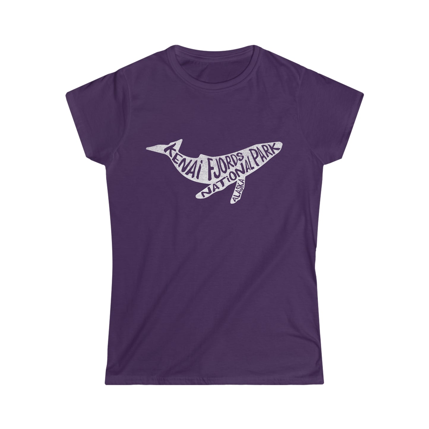 Kenai Fjords National Park Women's T-Shirt - Humpback Whale