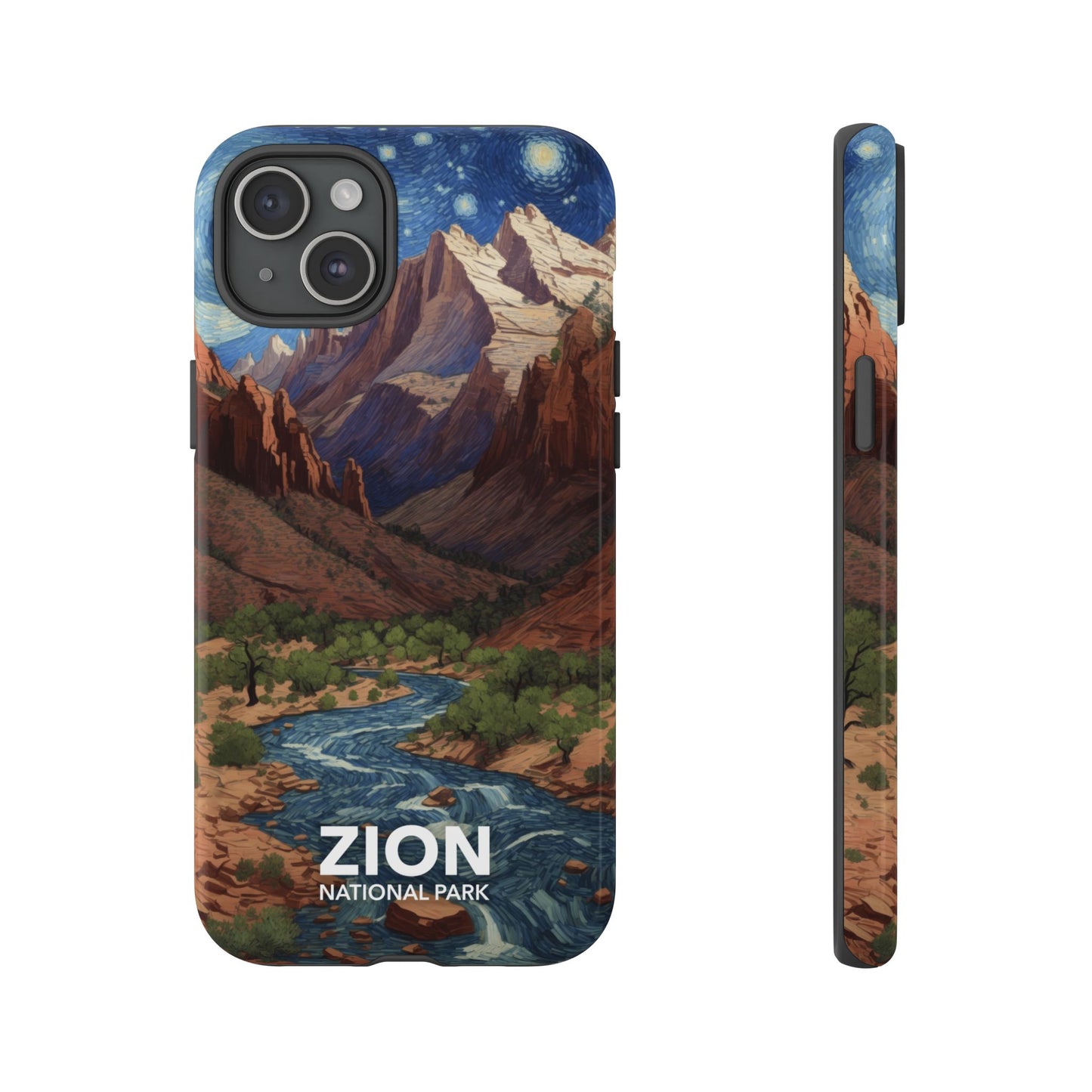 Zion National Park Phone Case - Starry Night