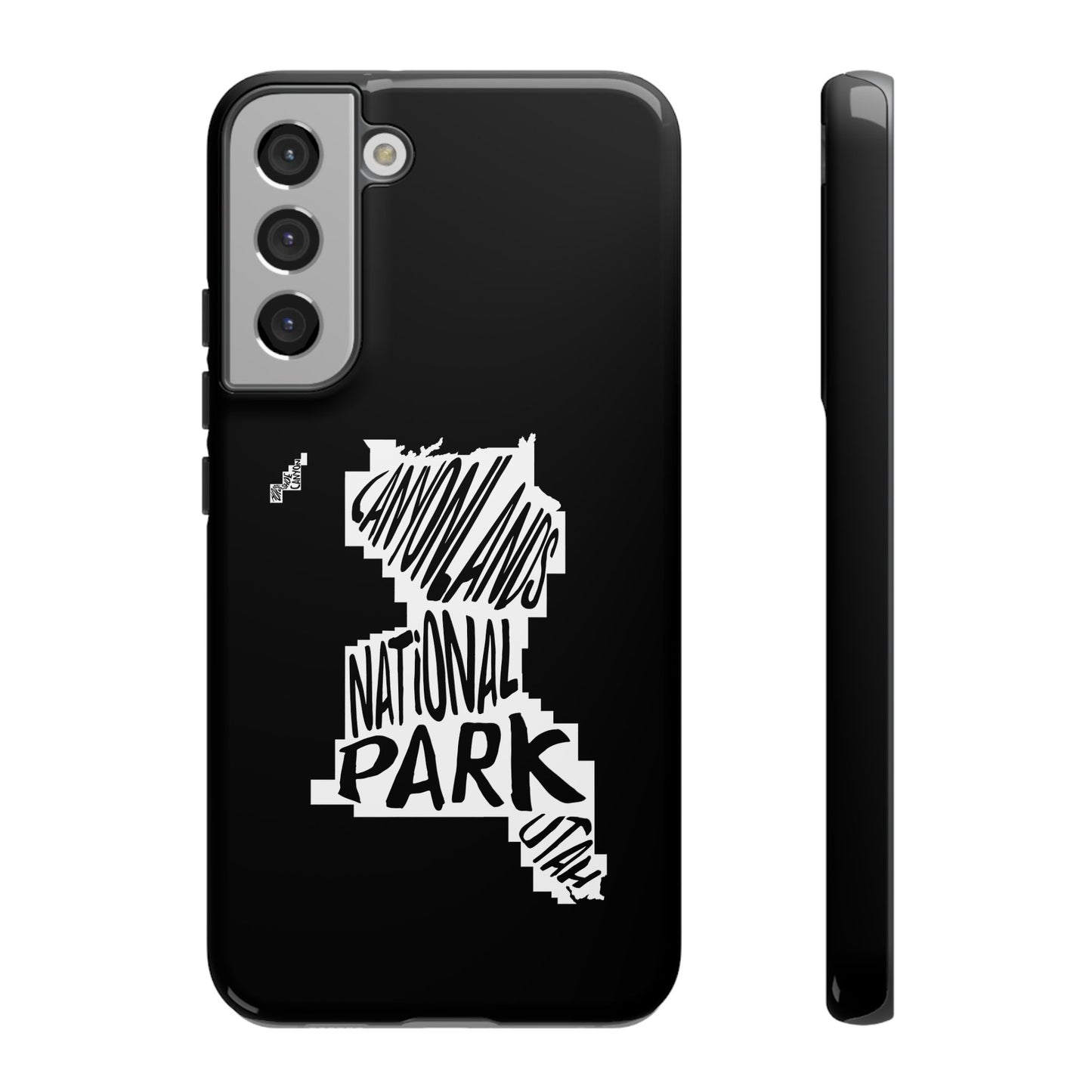 Canyonlands National Park Phone Case - Map Design