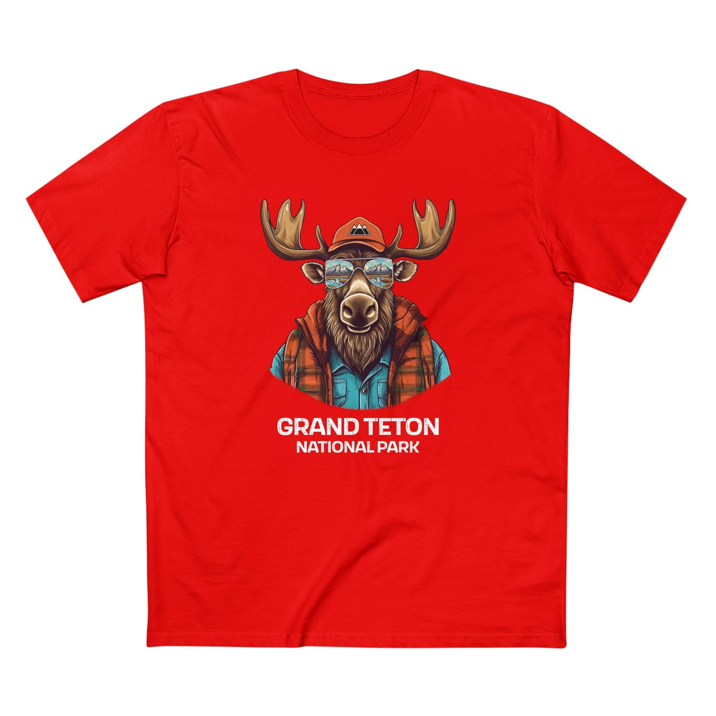 Grand Teton National Park T-Shirt - Cool Moose