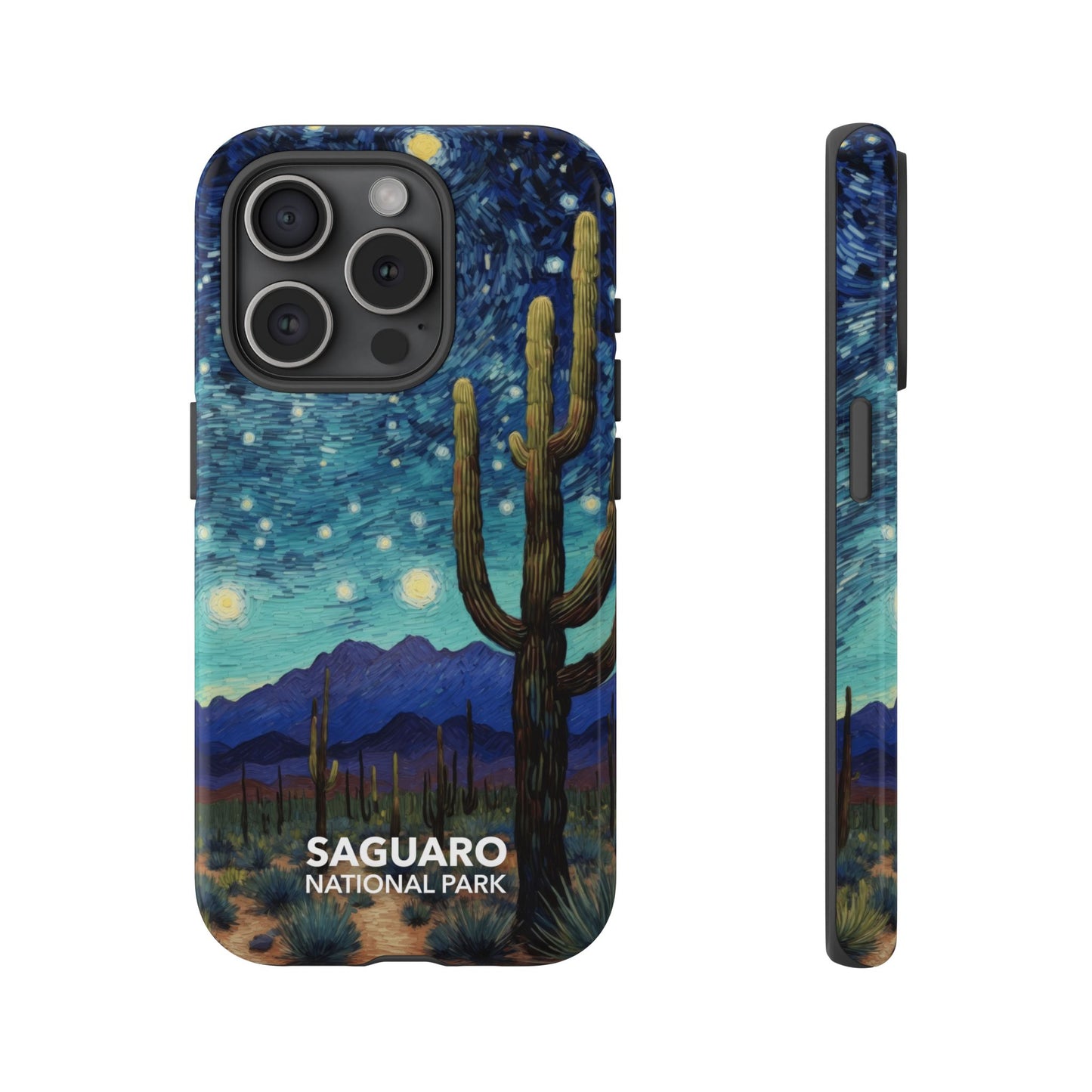 Saguaro National Park Phone Case - Starry Night