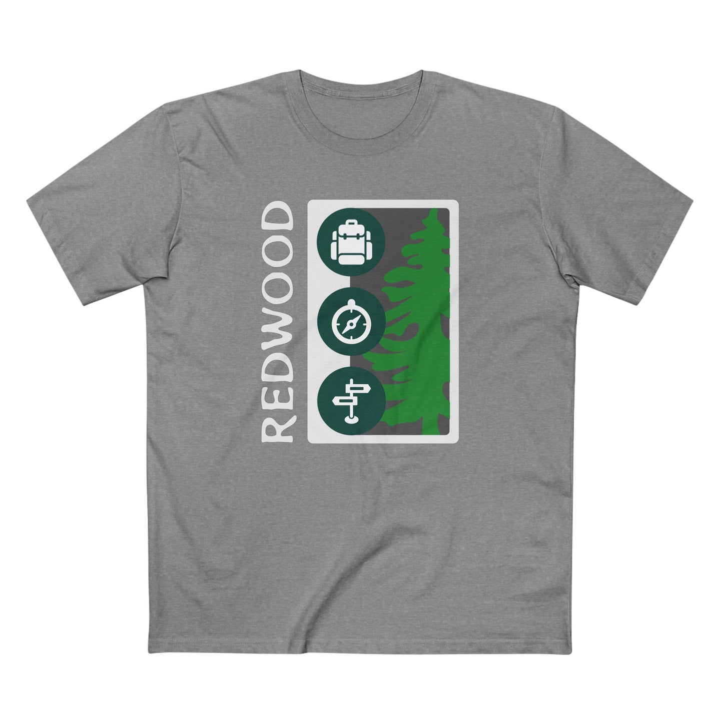 Redwood National Park T-Shirt Tree Graphic