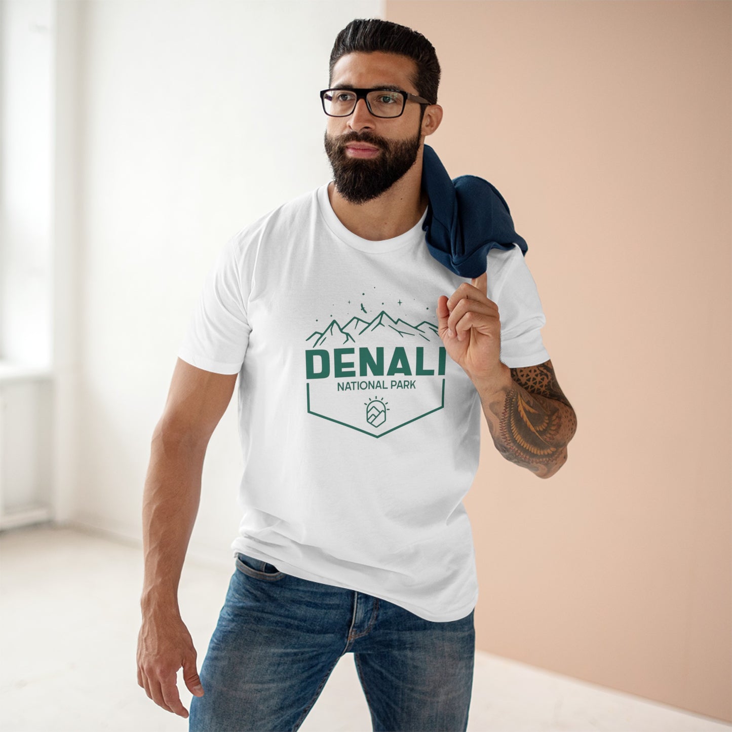 Denali National Park T-Shirt - Mountain Graphic