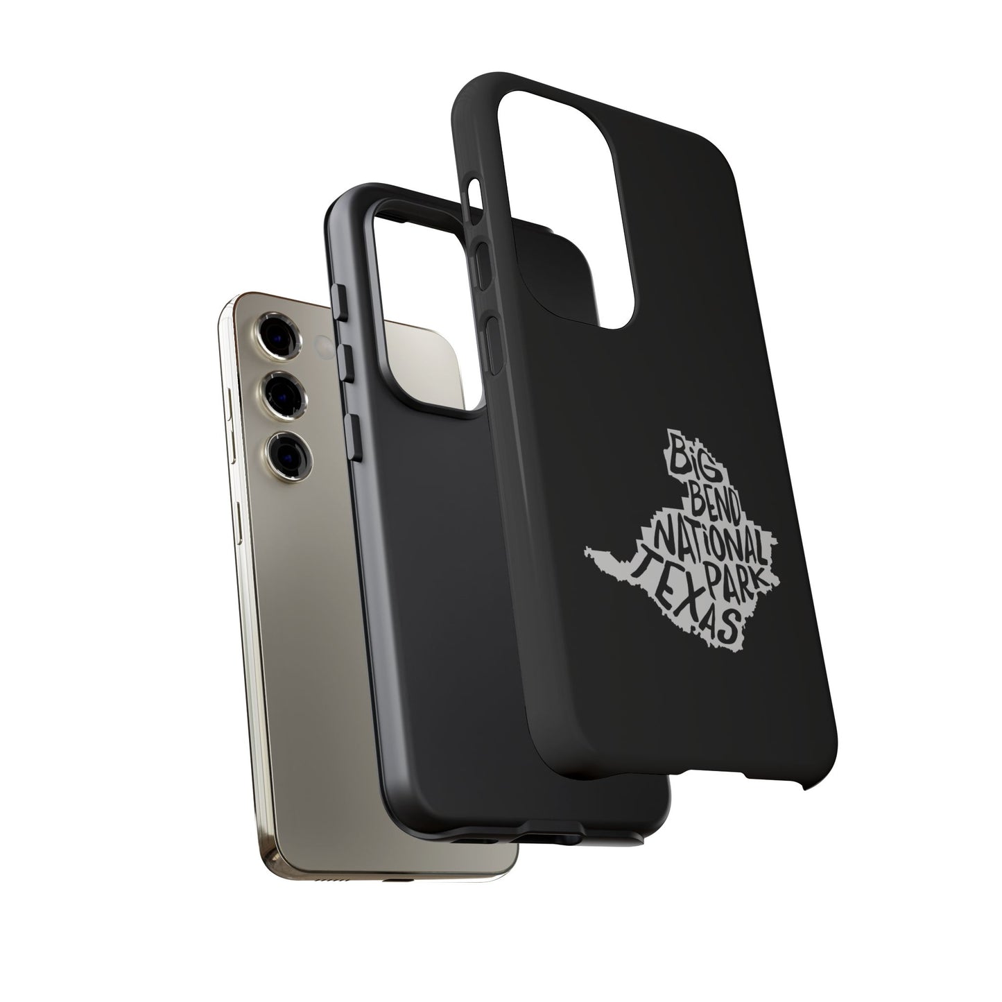 Big Bend National Park Phone Case - Map Design