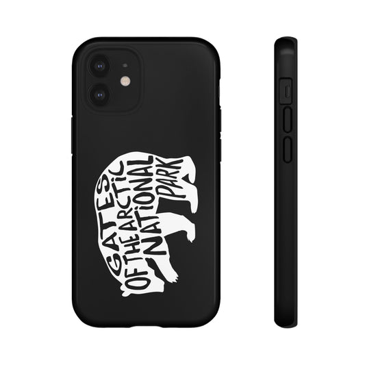 Gates of the Arctic National Park Phone Case - Grizzly Bear Design