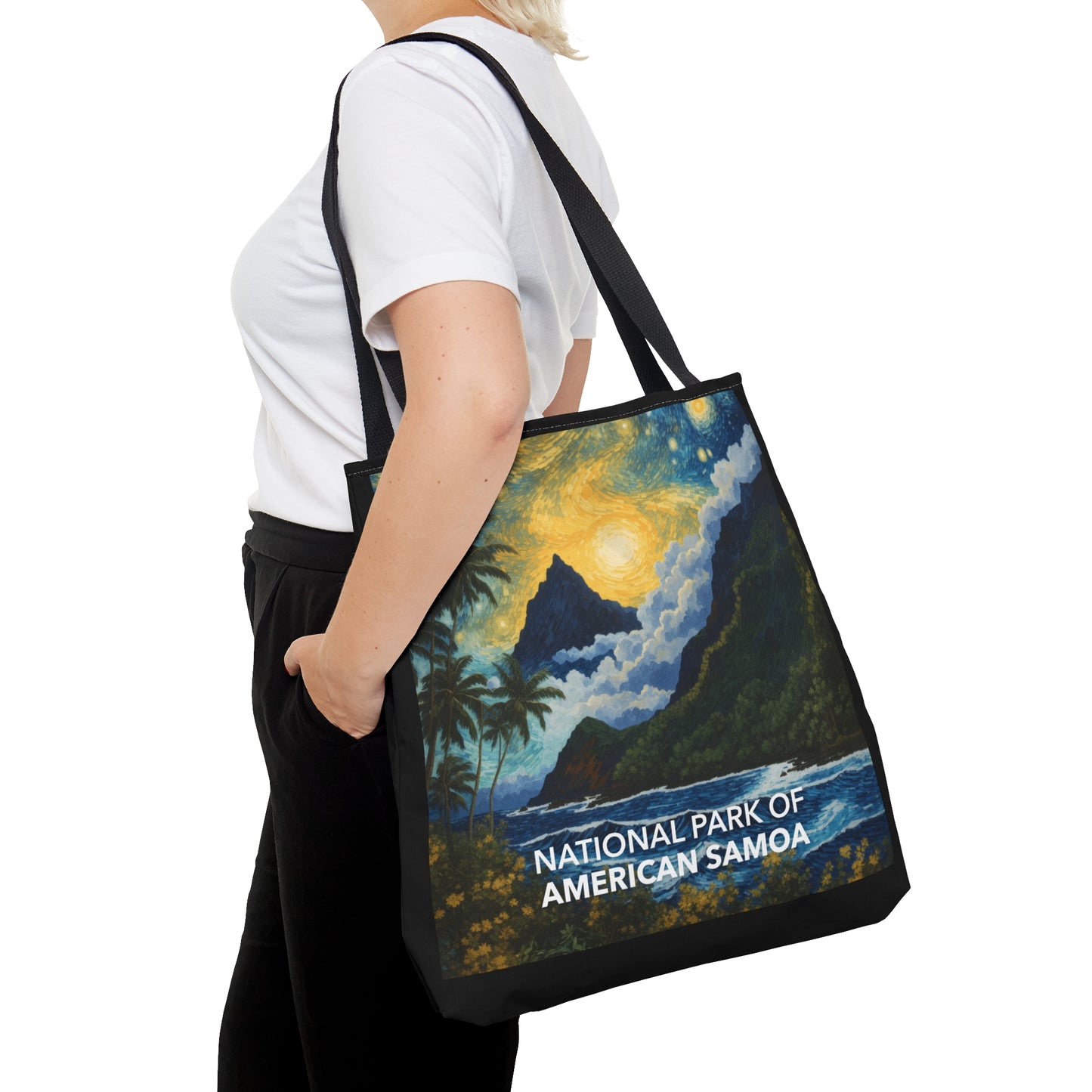 National Park of American Samoa Tote Bag - The Starry Night